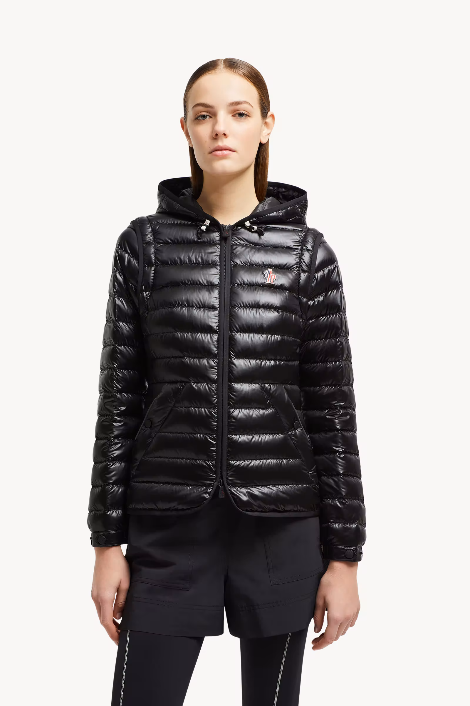 Karura 2-in-1 Hooded Short Down Jacket