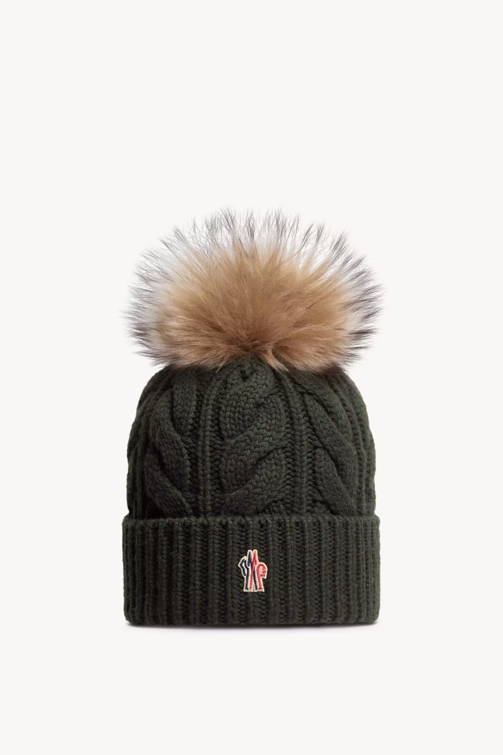 Wool & Cashmere Beanie with Pom Pom