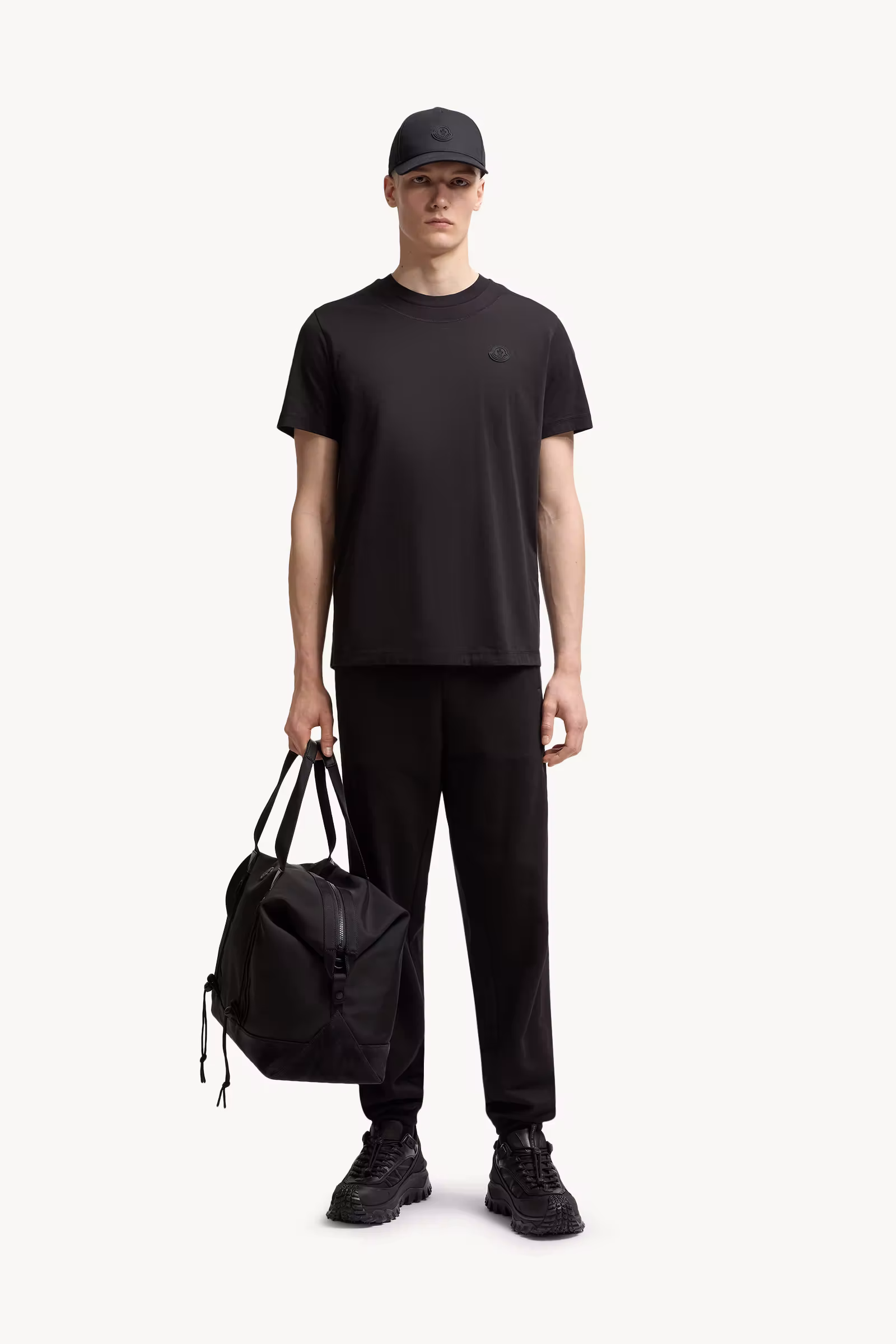 Logo Patch Cotton T-Shirt