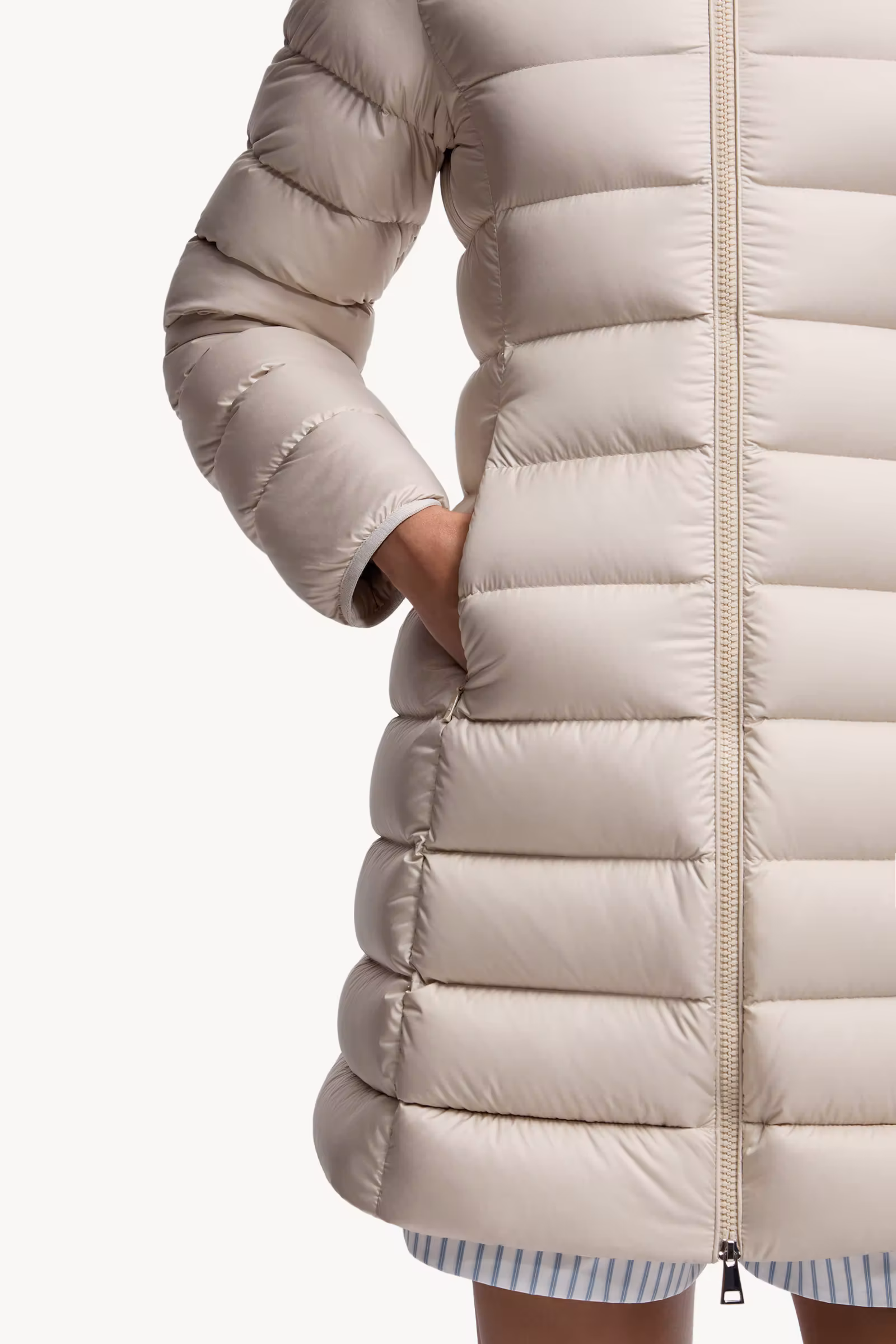 Igesse Mid-Length Down Jacket