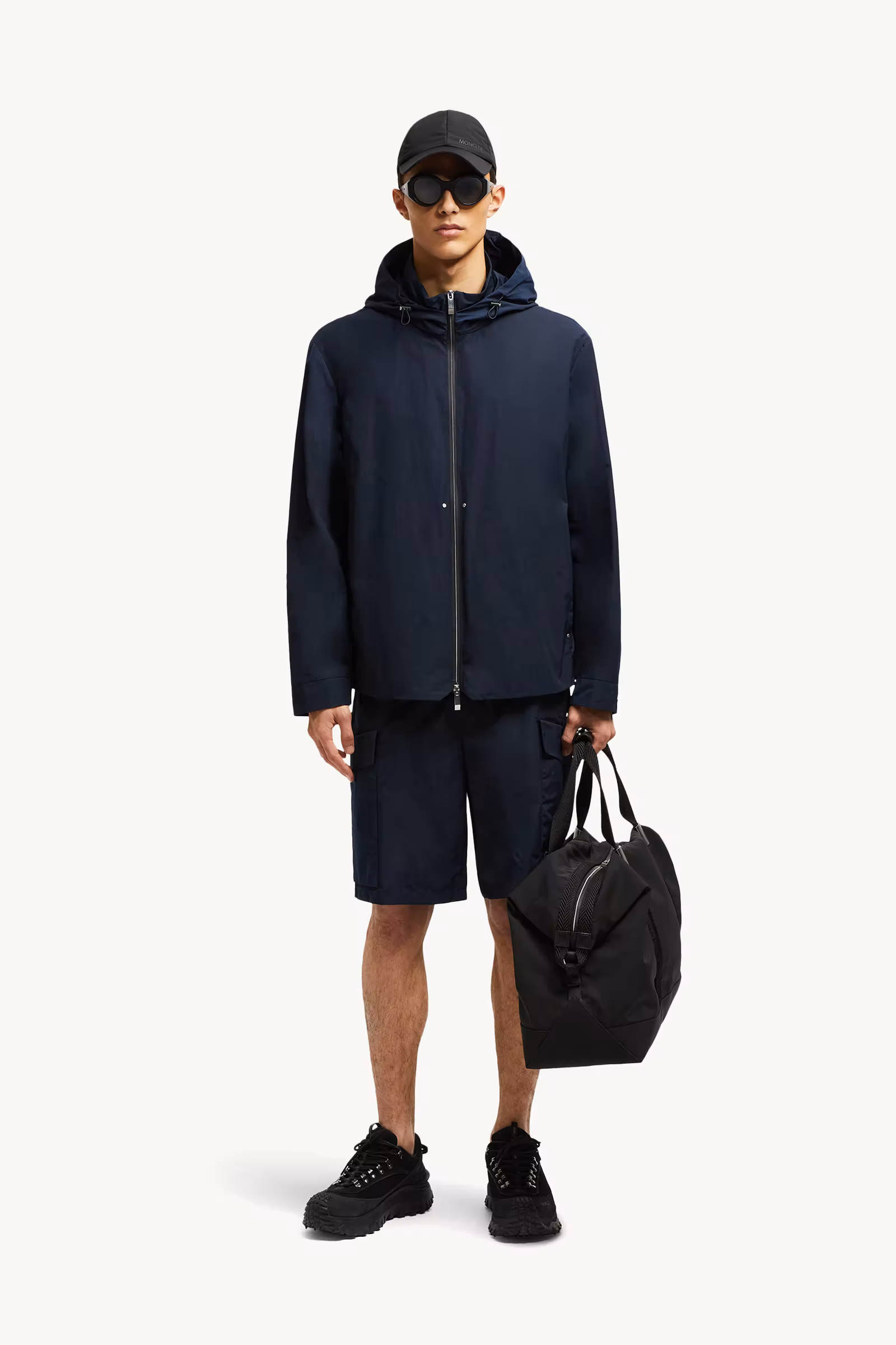 Lacha Hooded Windbreaker