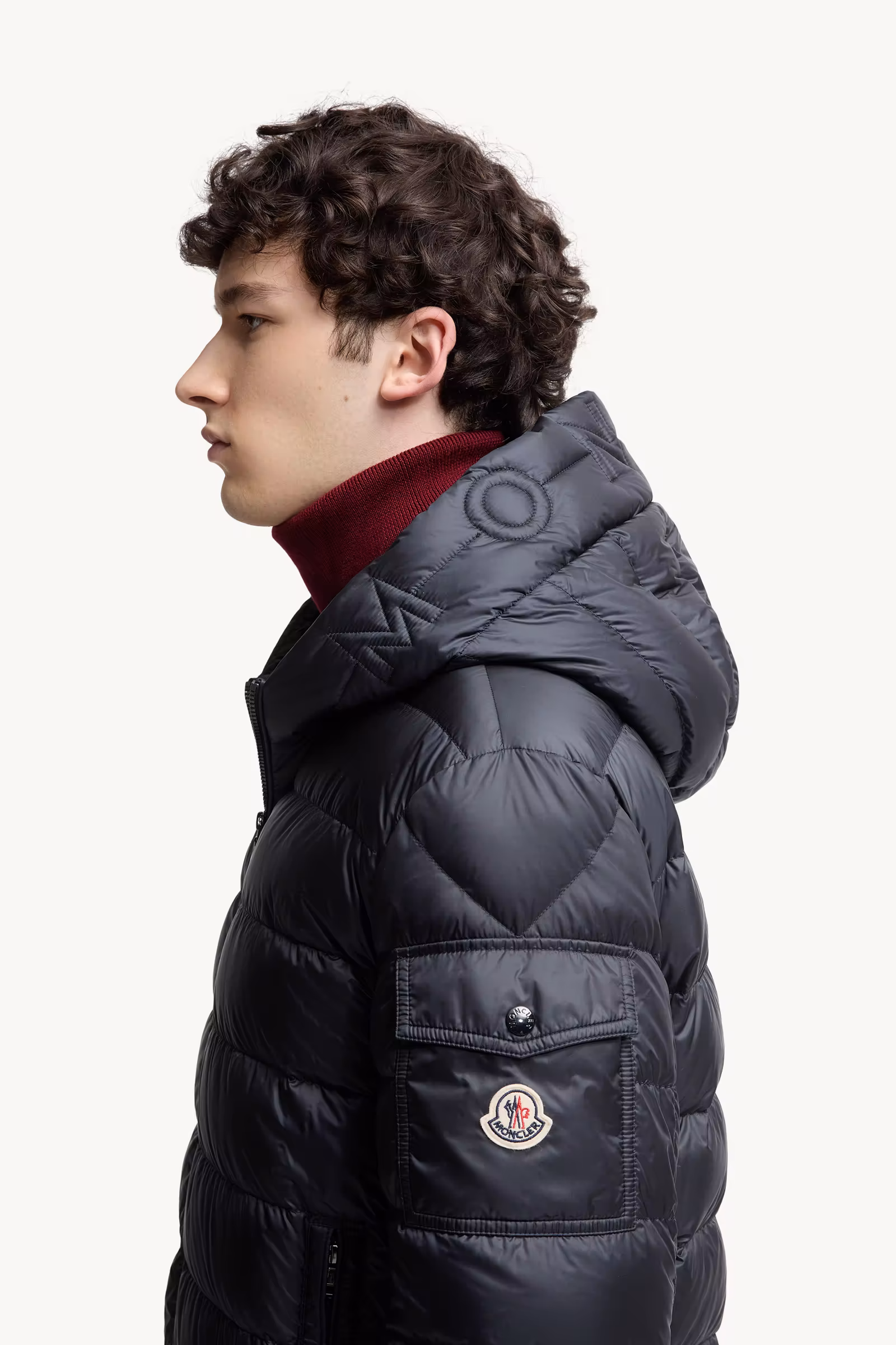 Najan Hooded Short Down Jacket