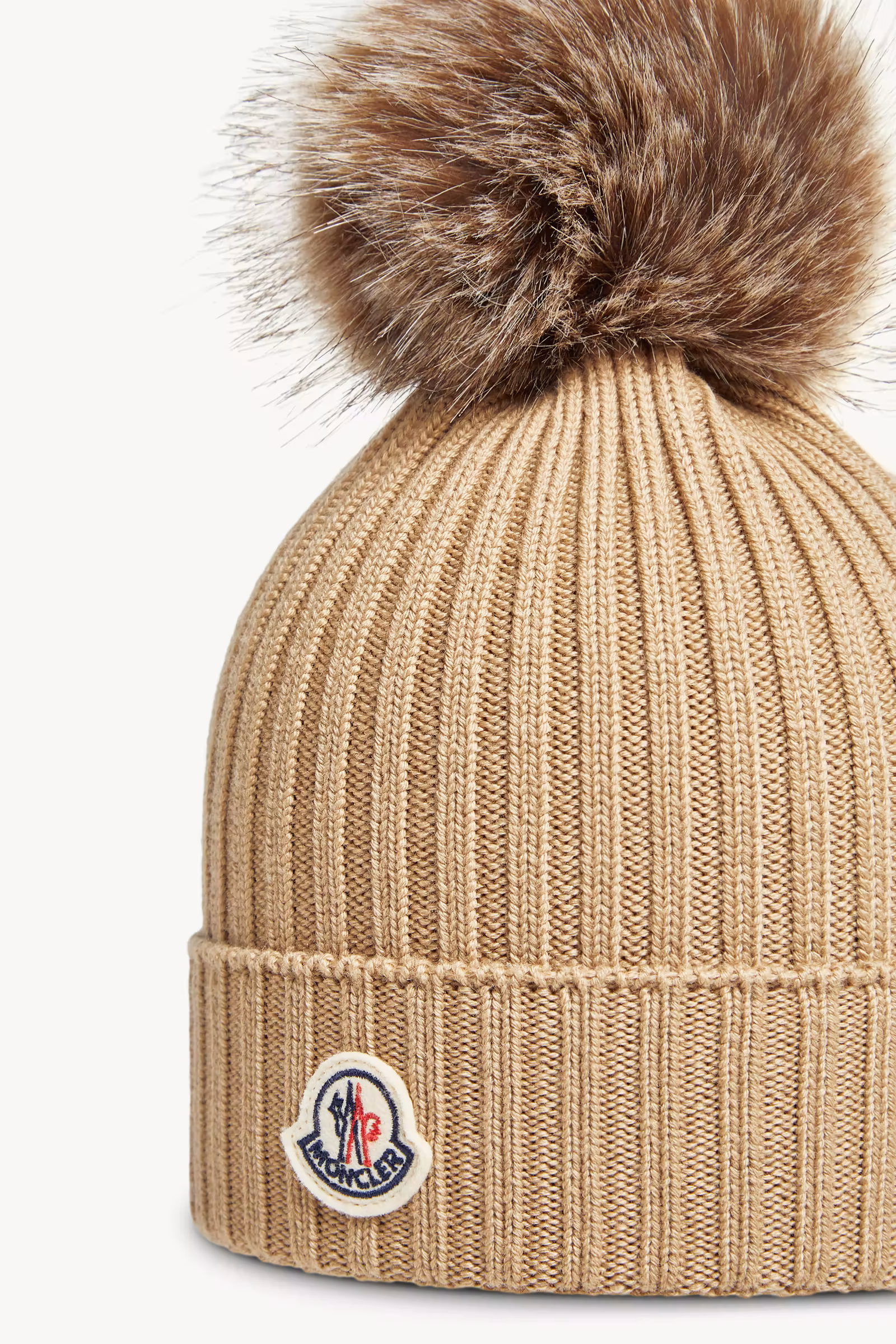 Wool Beanie with Pom Pom