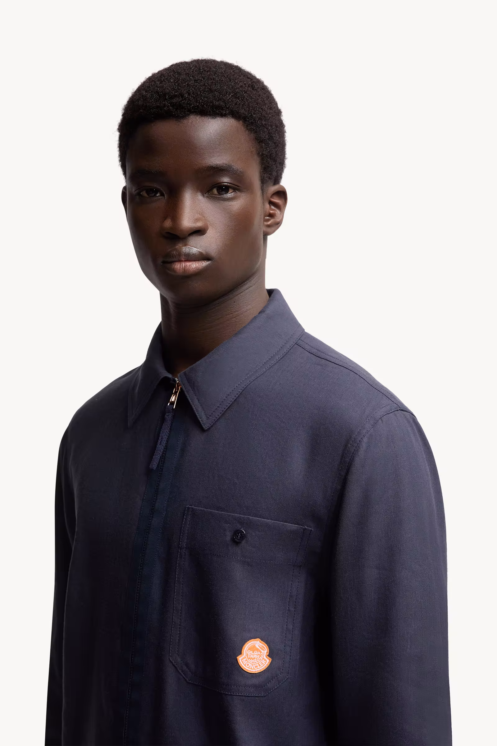 Moncler x Gilga Farm by Donald Glover Linen Blend Shirt