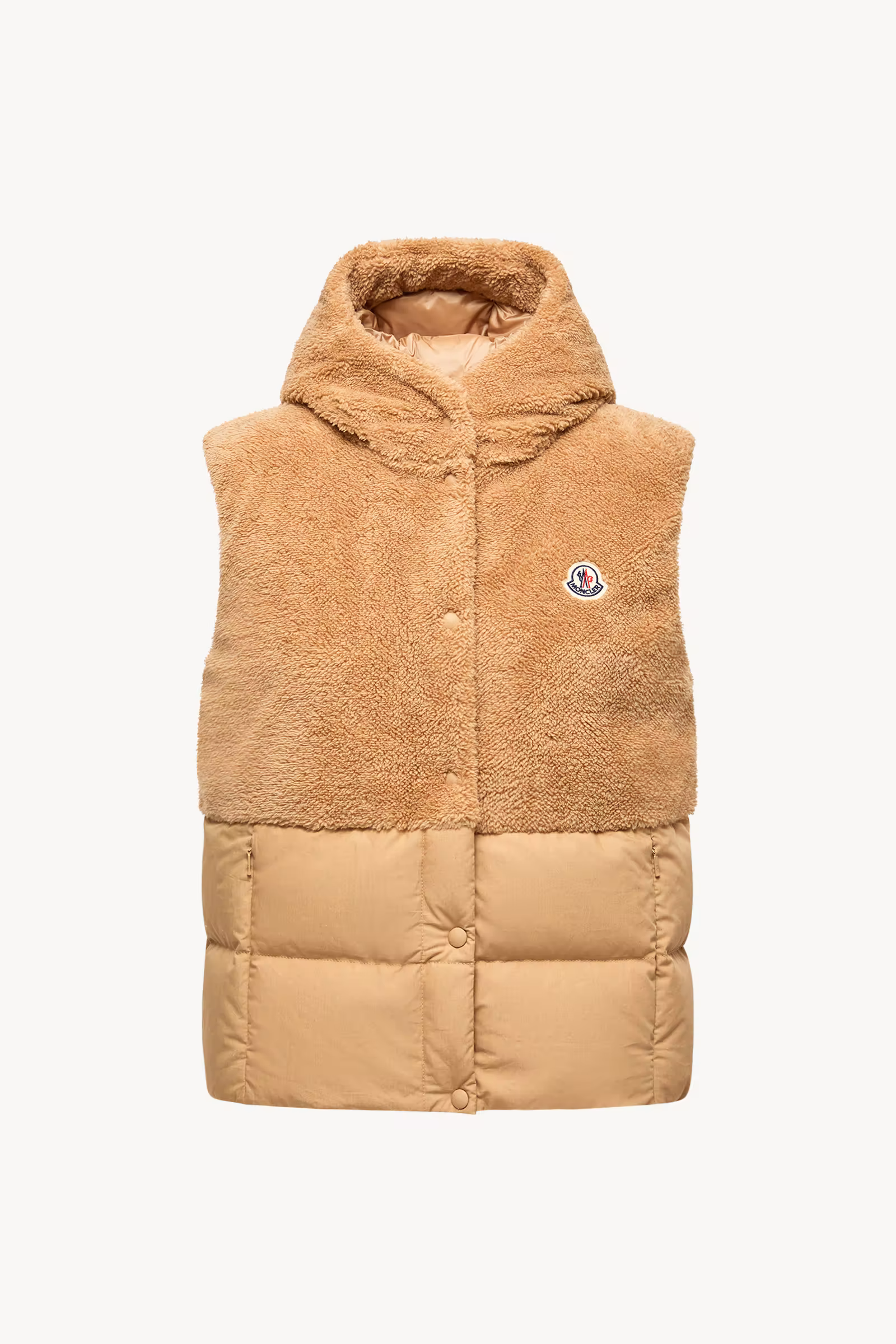 Floy Teddy Hooded Down Vest