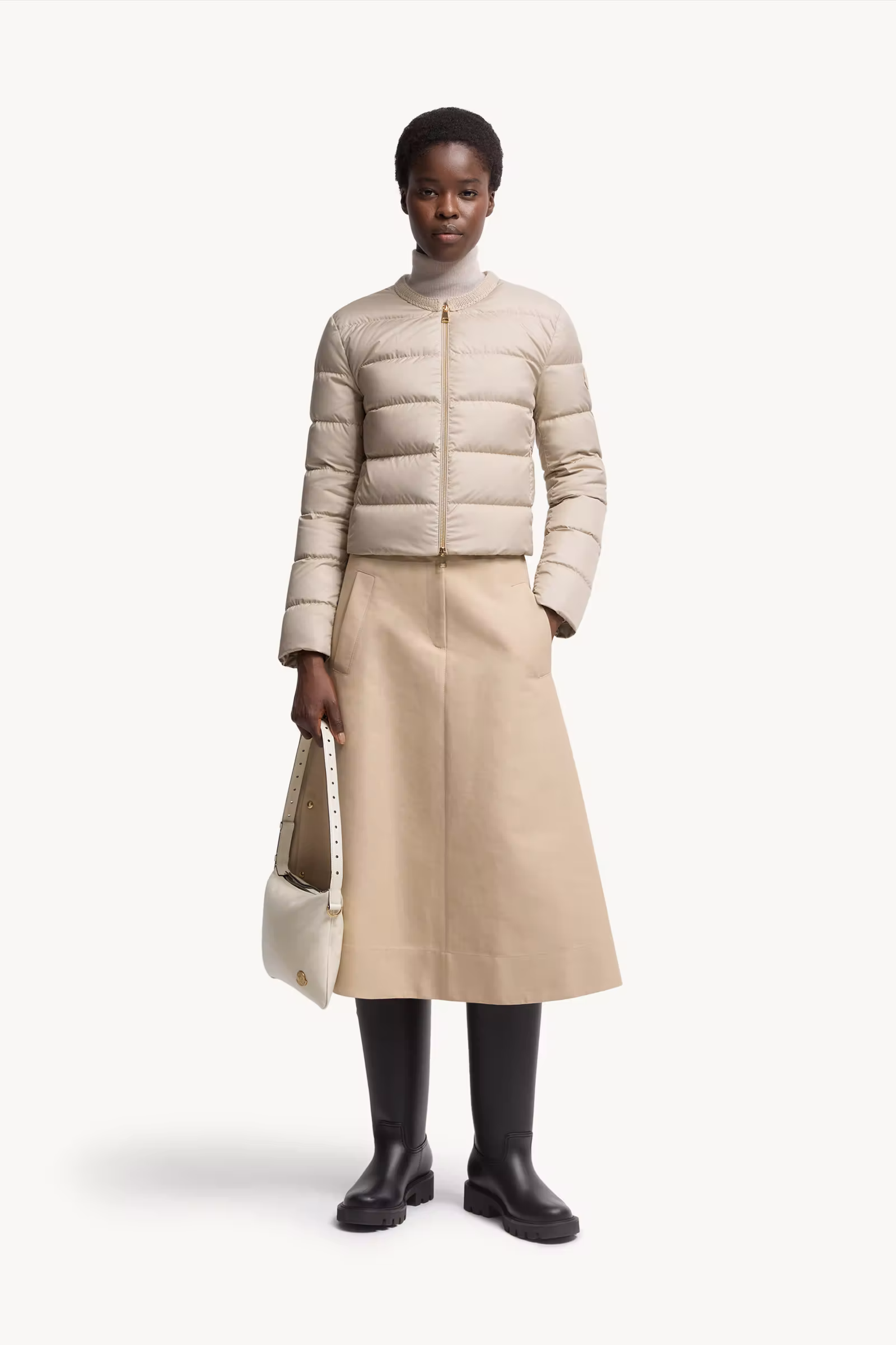 Mauvezin Wool-Trimmed Short Down Jacket