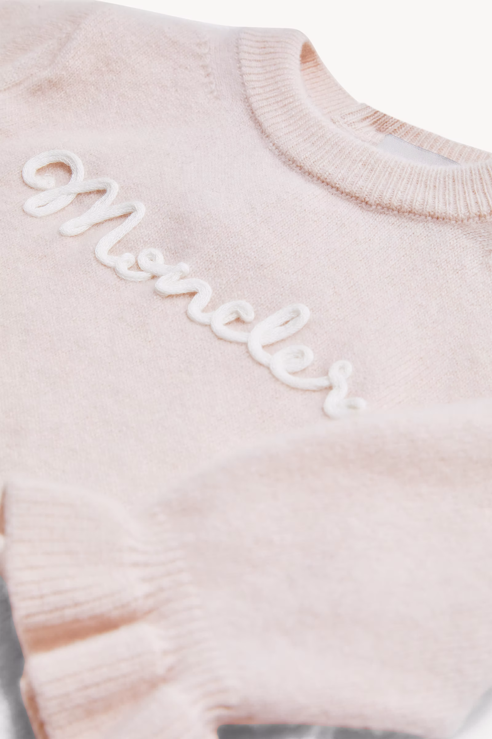 Ruffled Wool & Cashmere Set