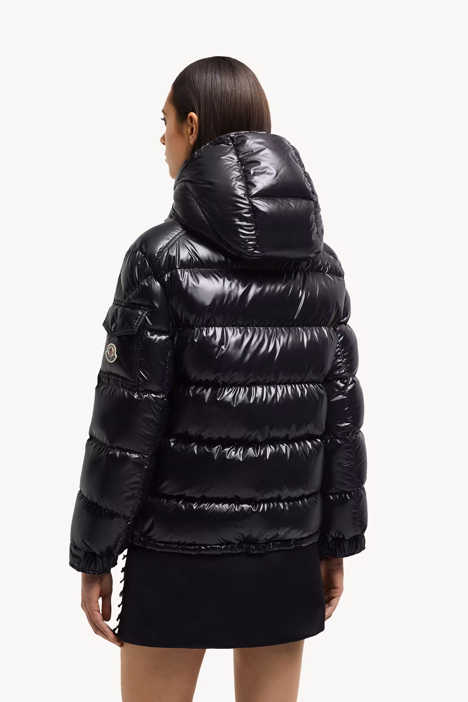 Maire Hooded Short Down Jacket