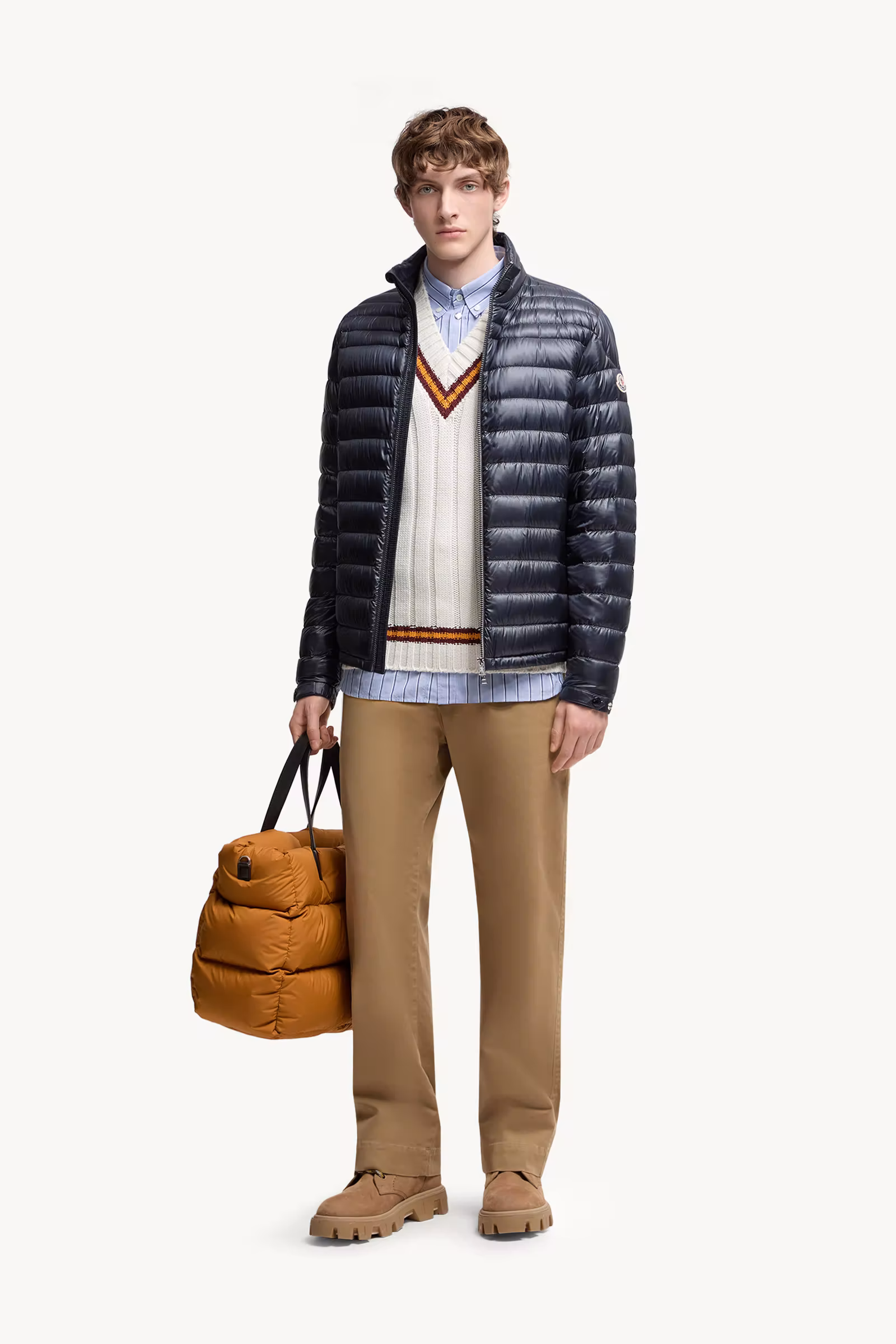 Wool & Cotton V-Neck Vest