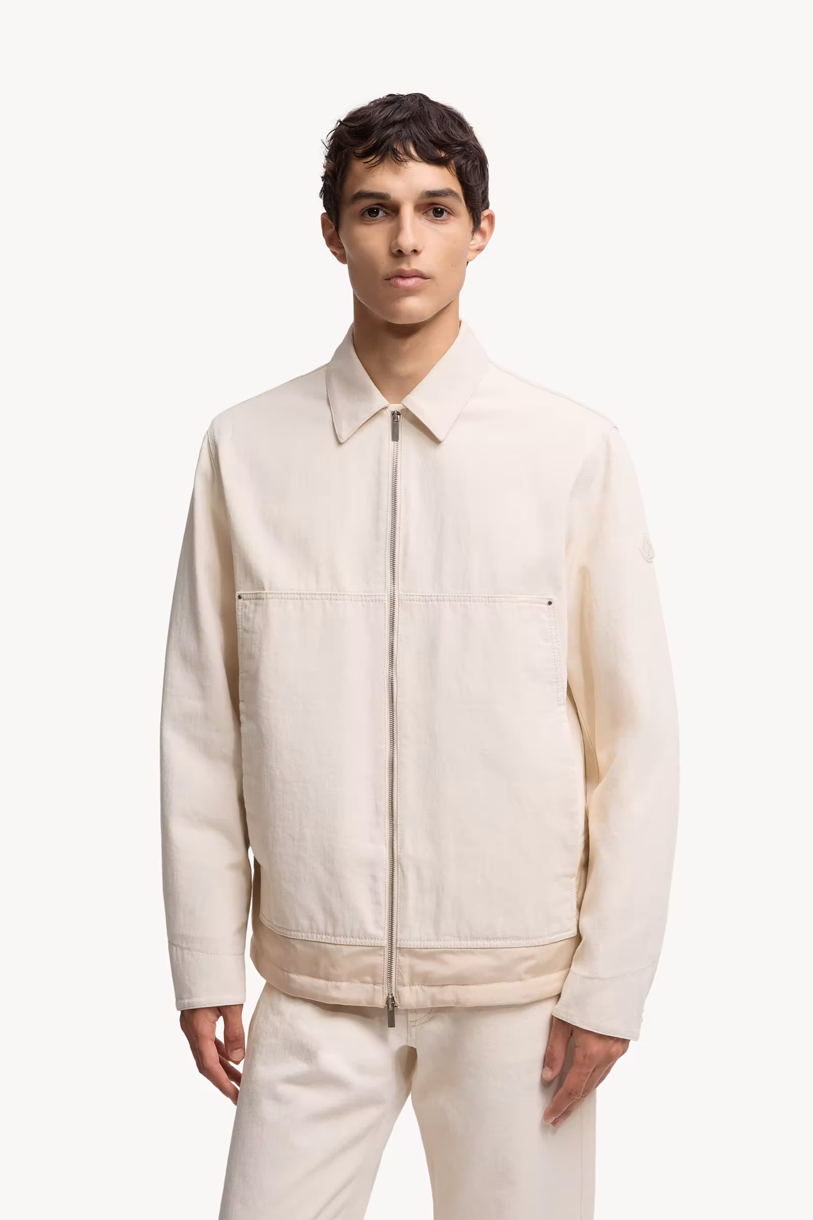 Ormoy Denim Down Shirt Jacket