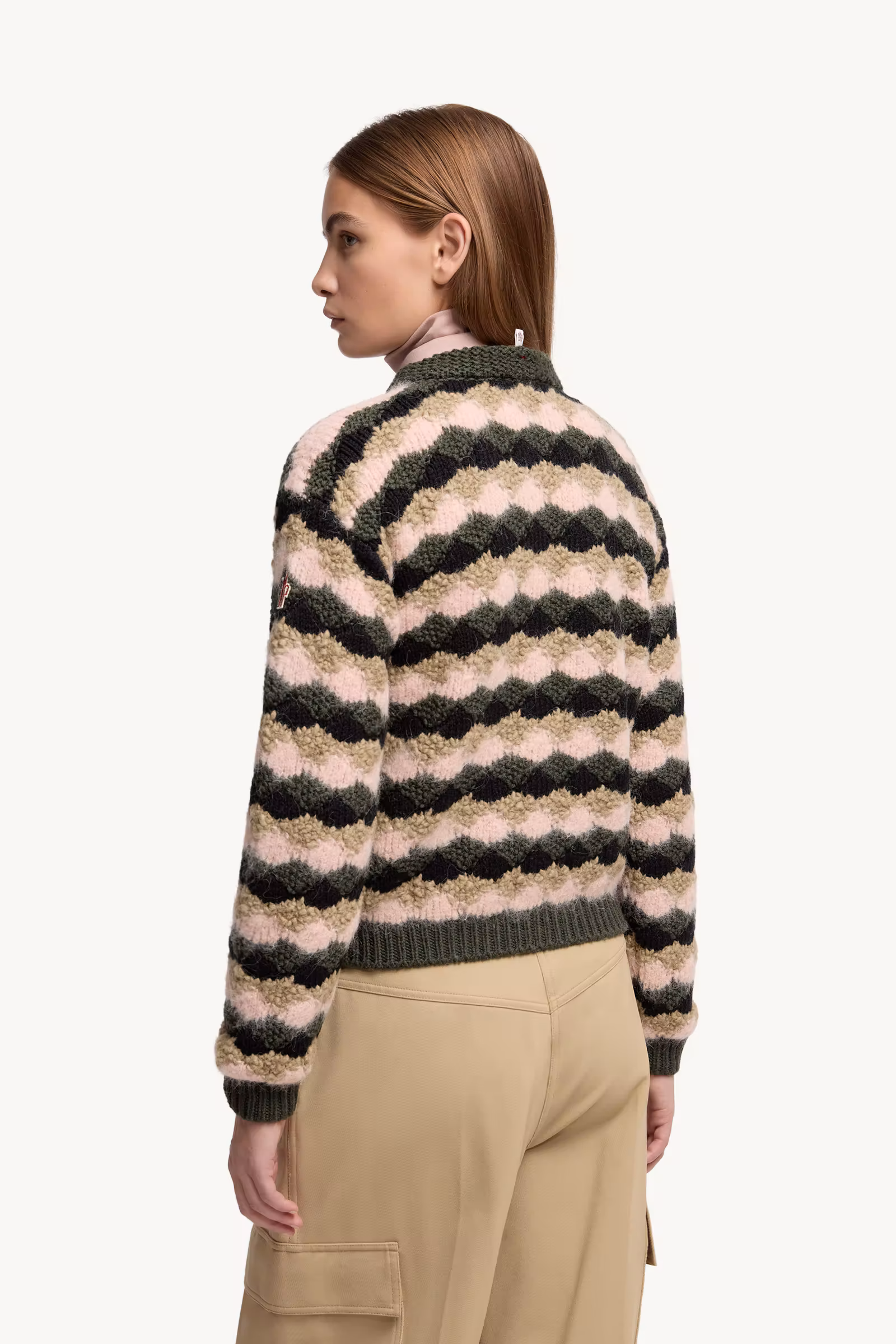 Wool & Alpaca Blend Striped Sweater