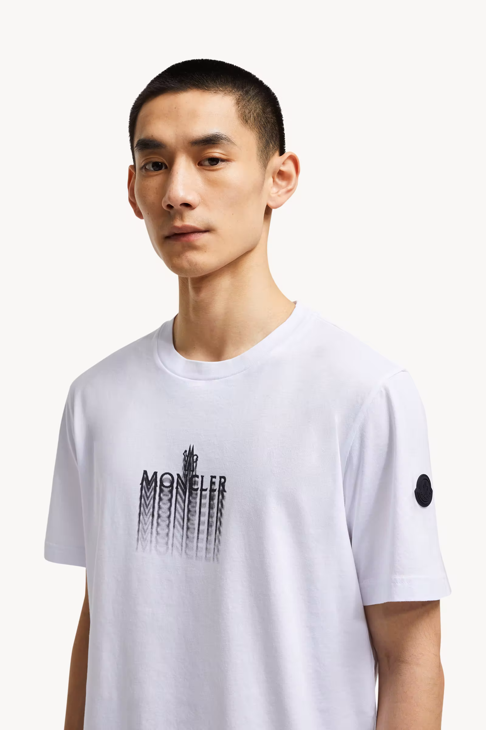 Faded Logo Cotton T-Shirt