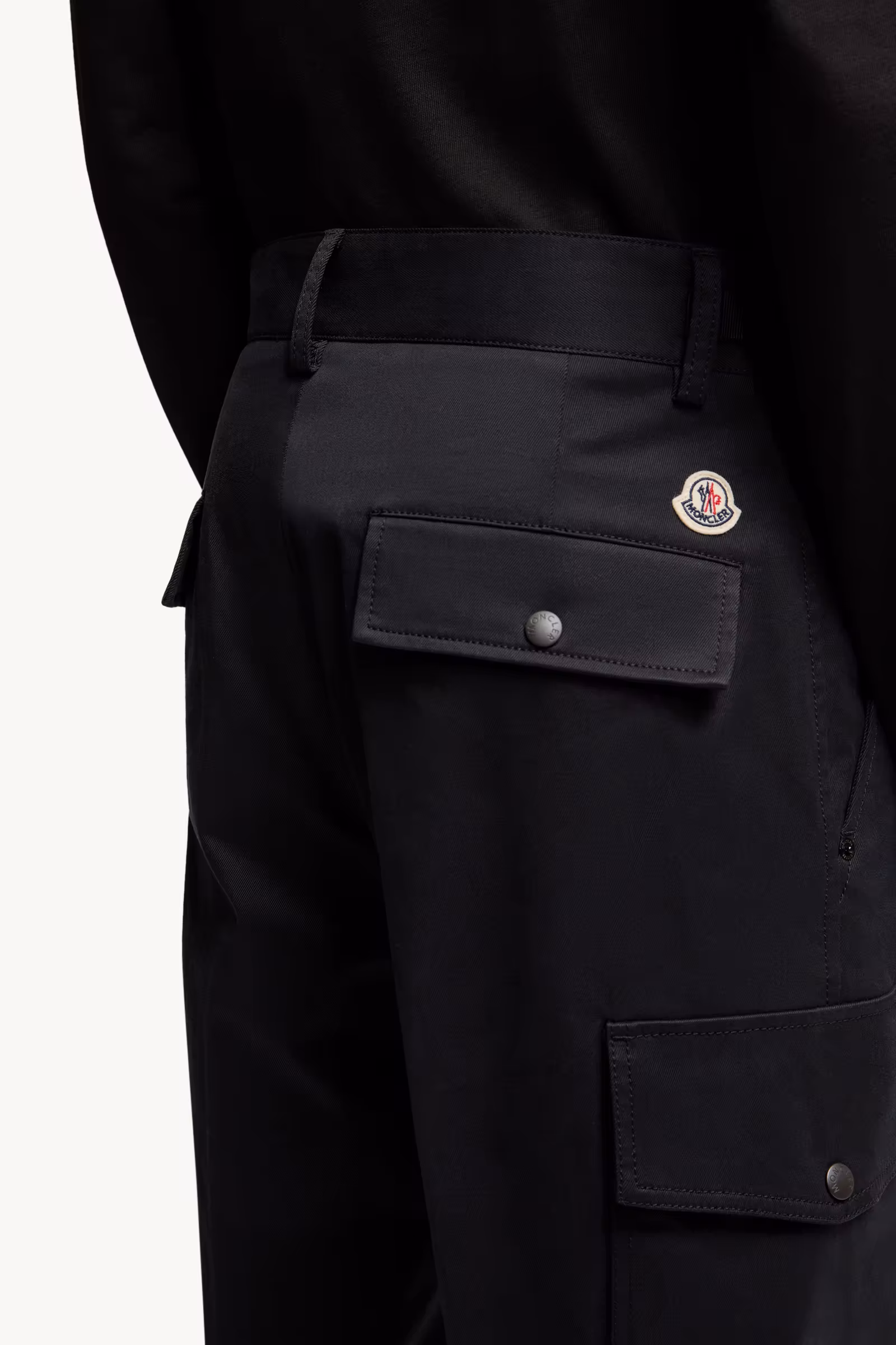 Cotton Gabardine Cargo Pants