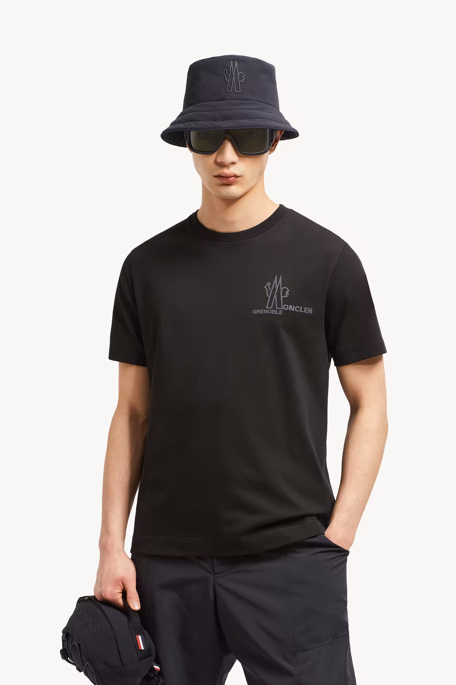 Embossed Logo Cotton T-Shirt