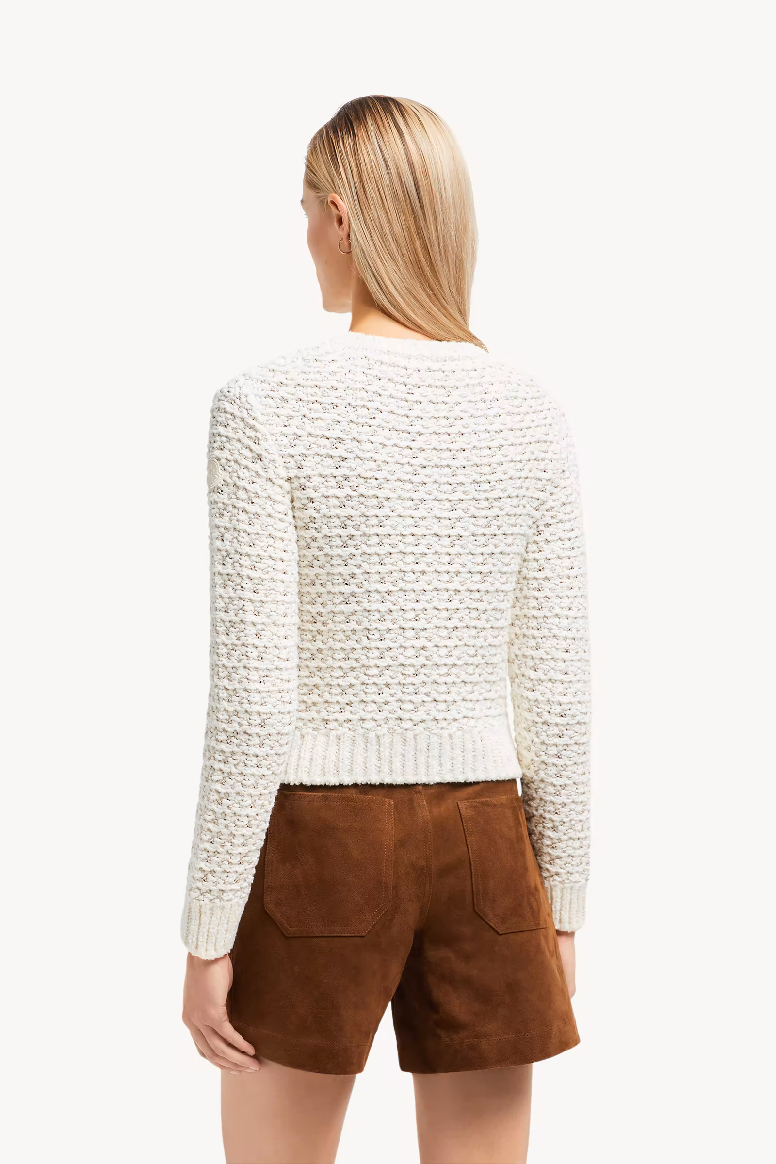 Textured Cotton Sweater