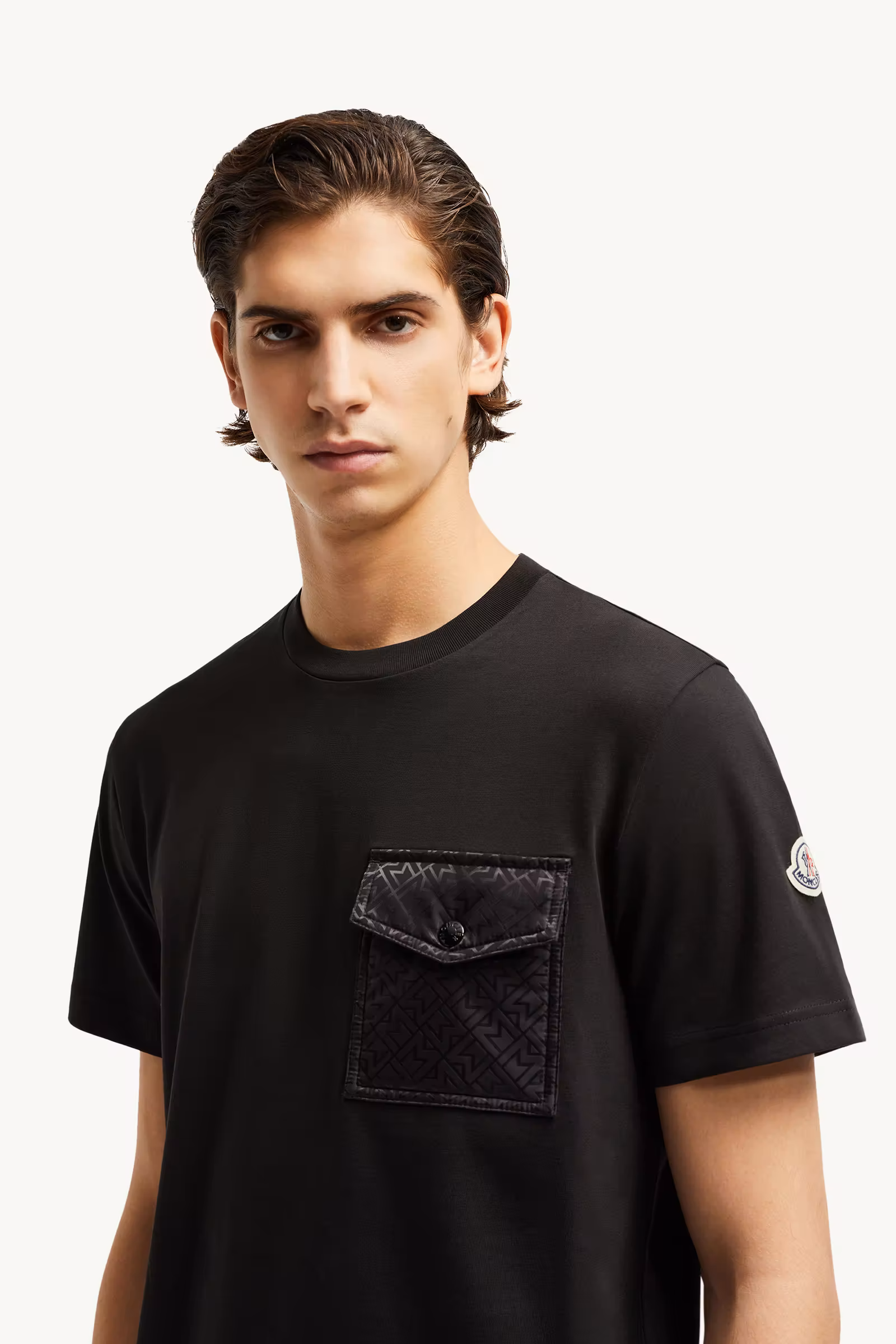 Monogram Cotton T-Shirt With Pocket