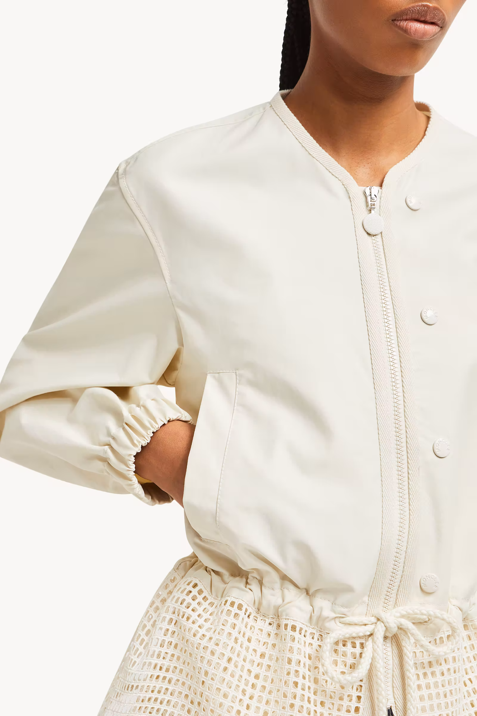 Rochecotte Broderie Anglaise-Trimmed Jacket