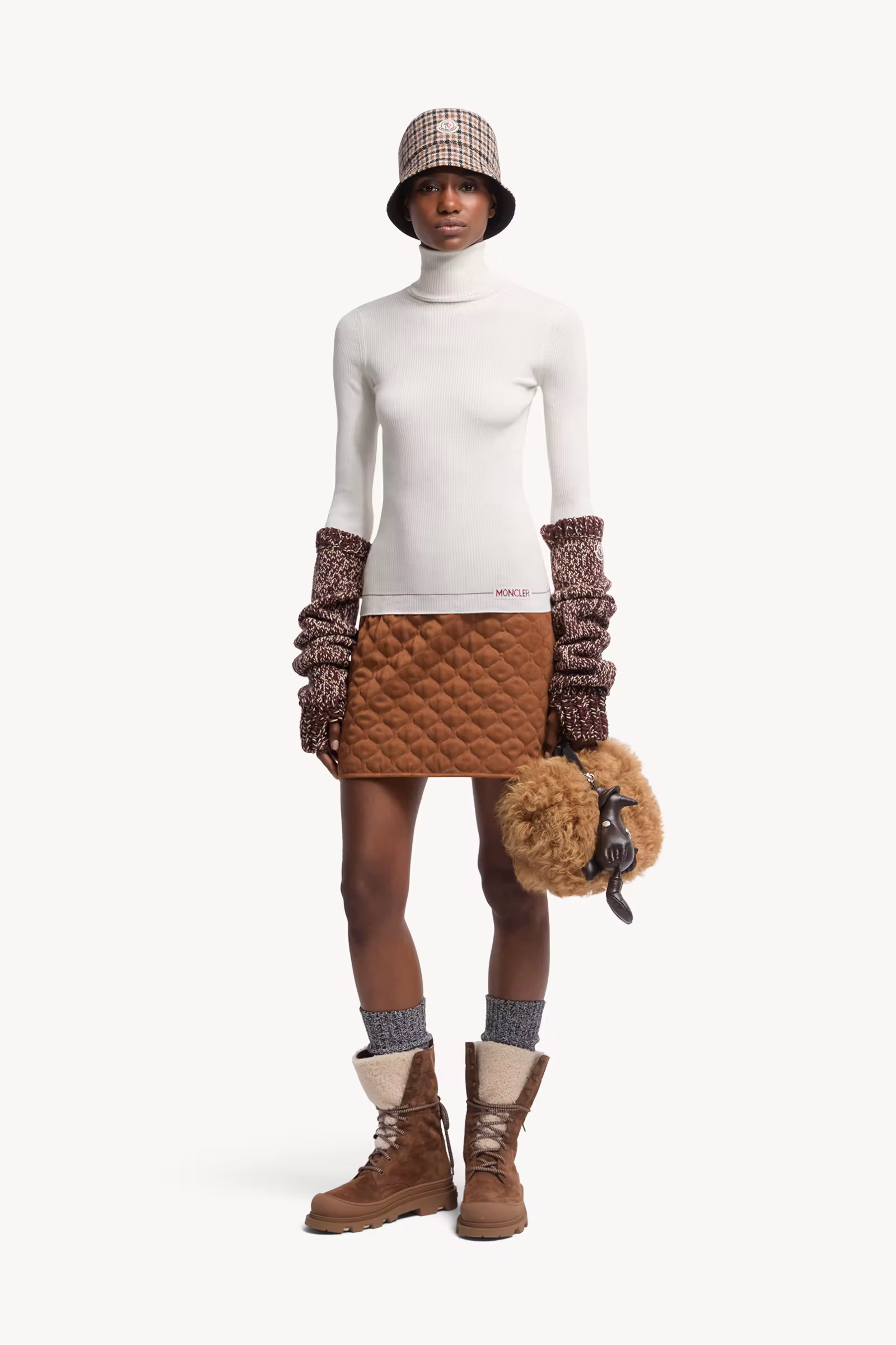 Logo Wool Turtleneck Sweater