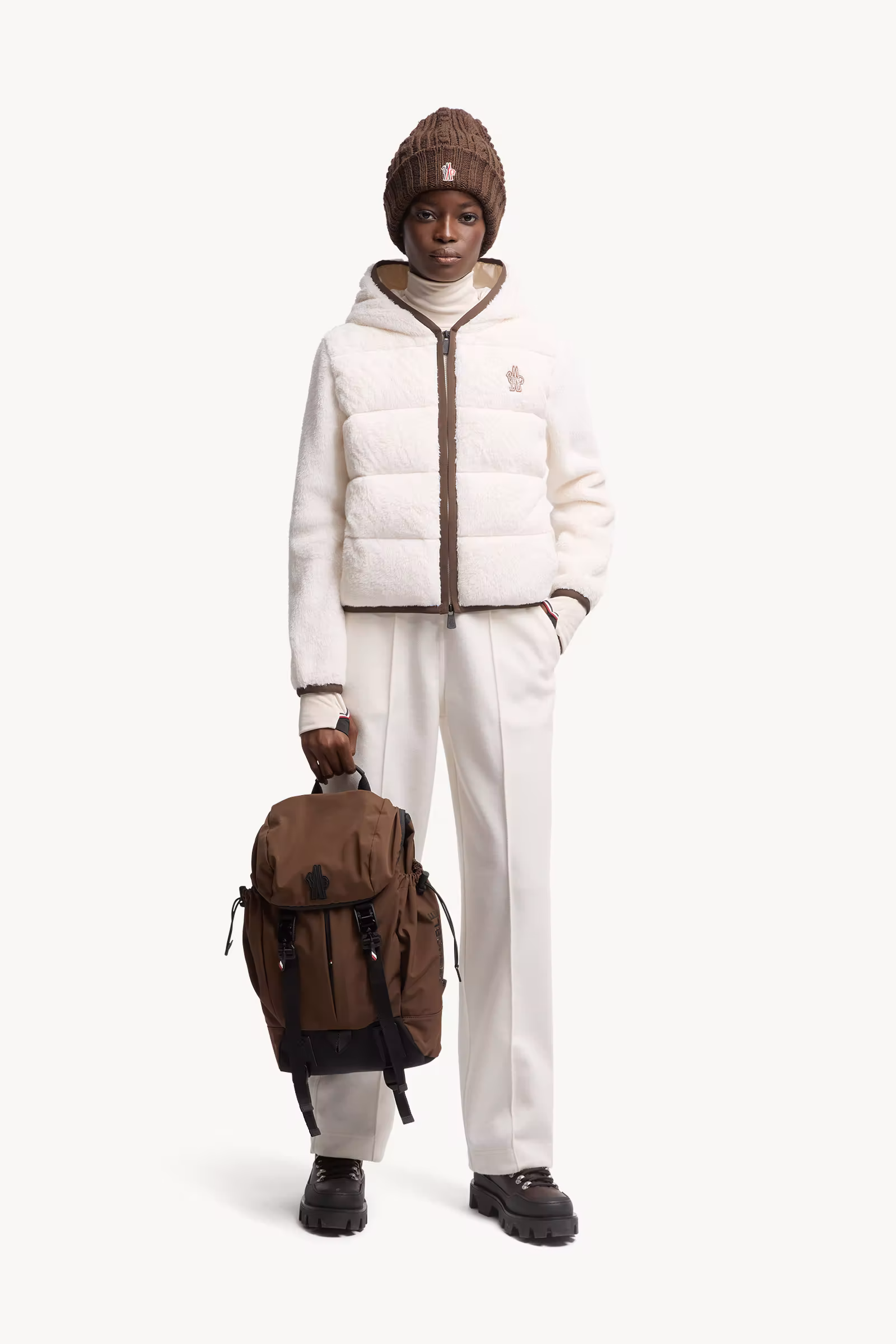 Padded Polartec® Zip-Up Hoodie