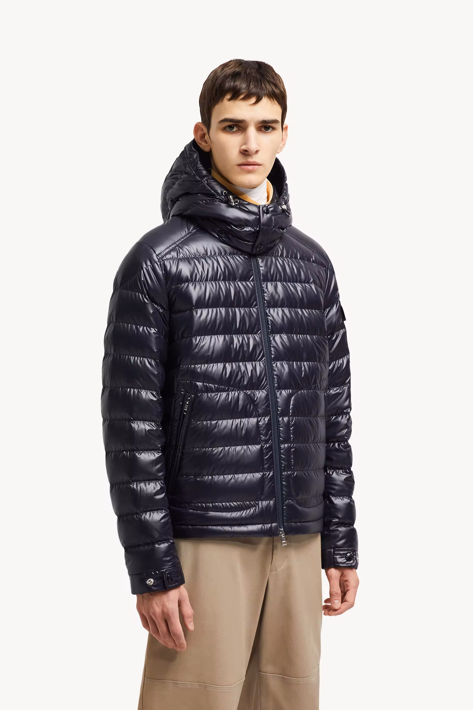 Lauros Hooded Short Down Jacket