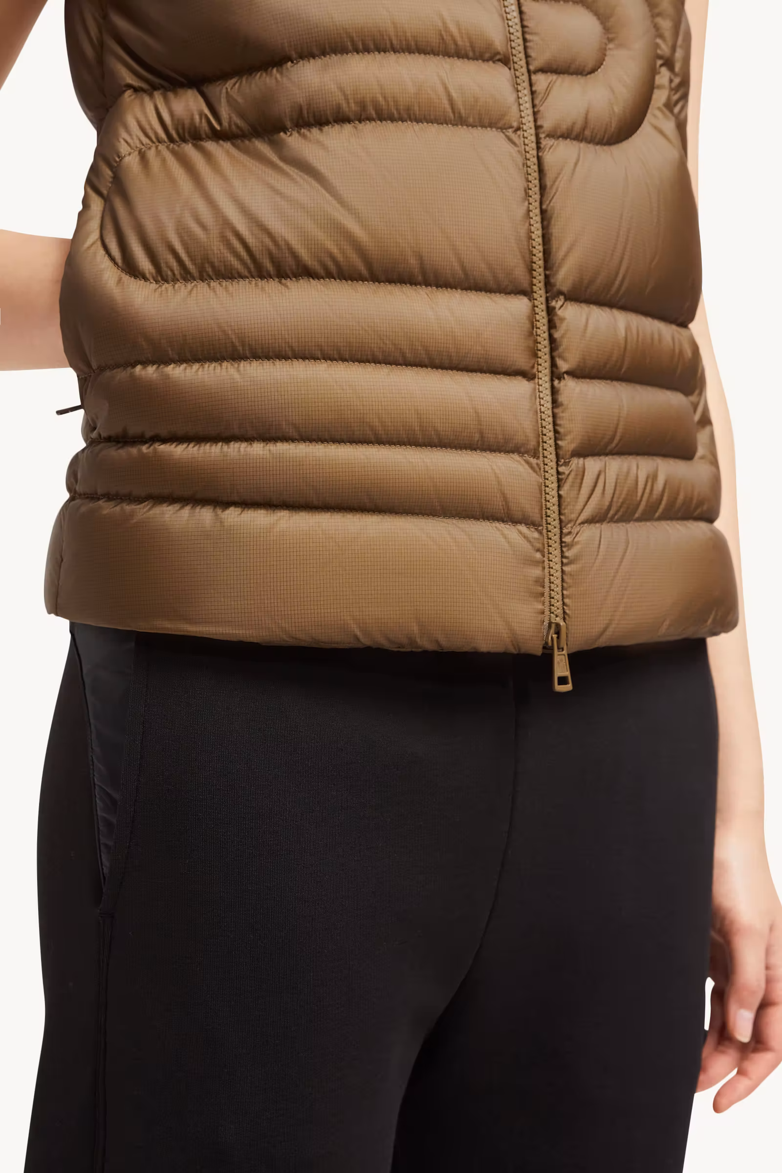 Xihu Snake-Quilted Down Vest