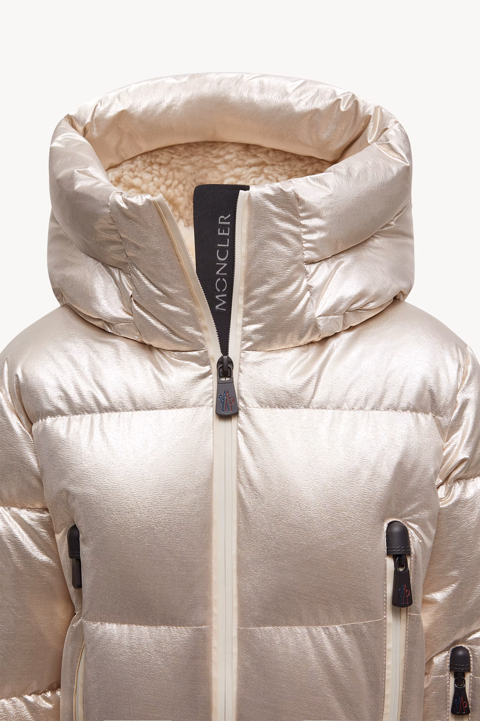 Violette Metallic Down Jacket