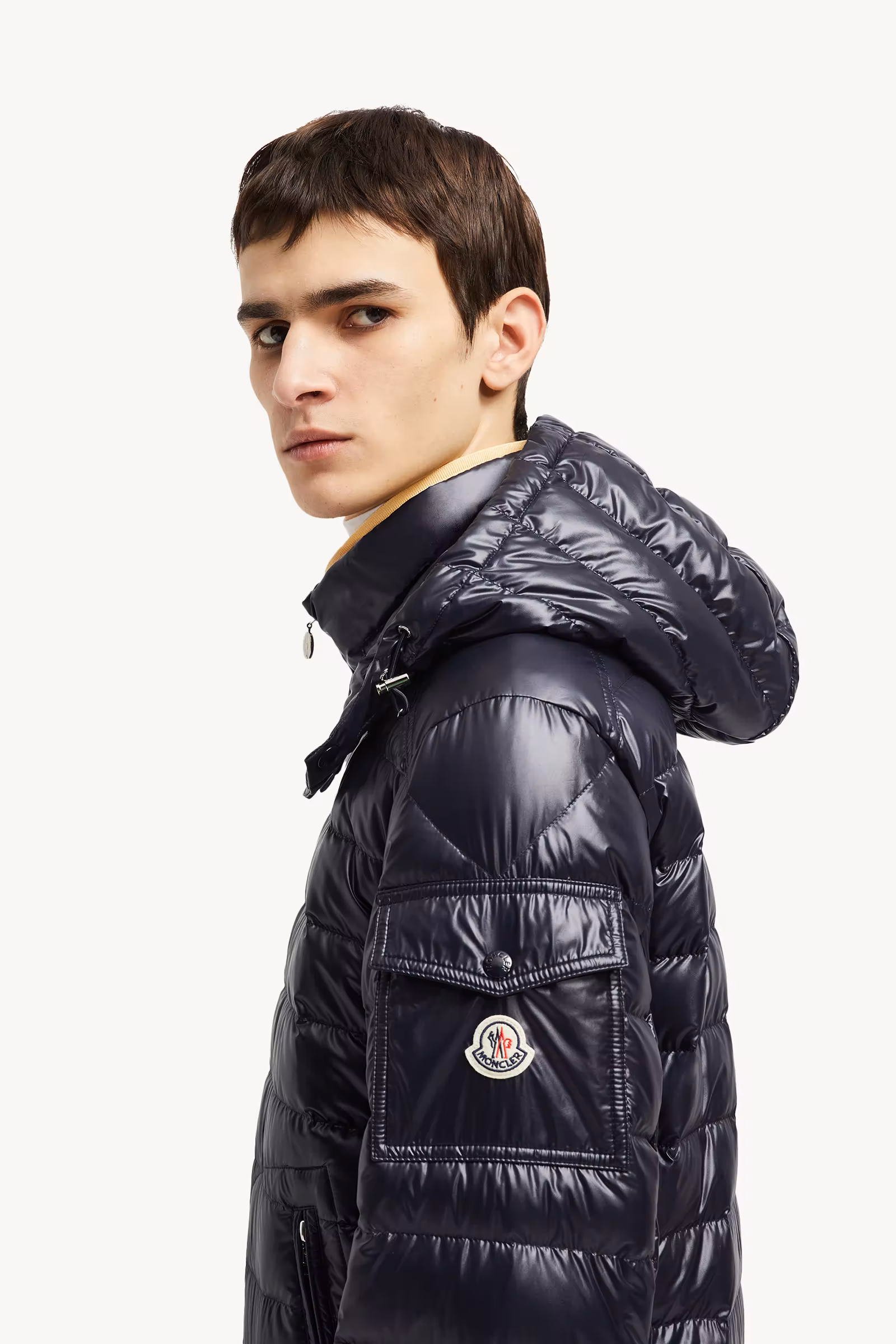 Lauros Hooded Short Down Jacket
