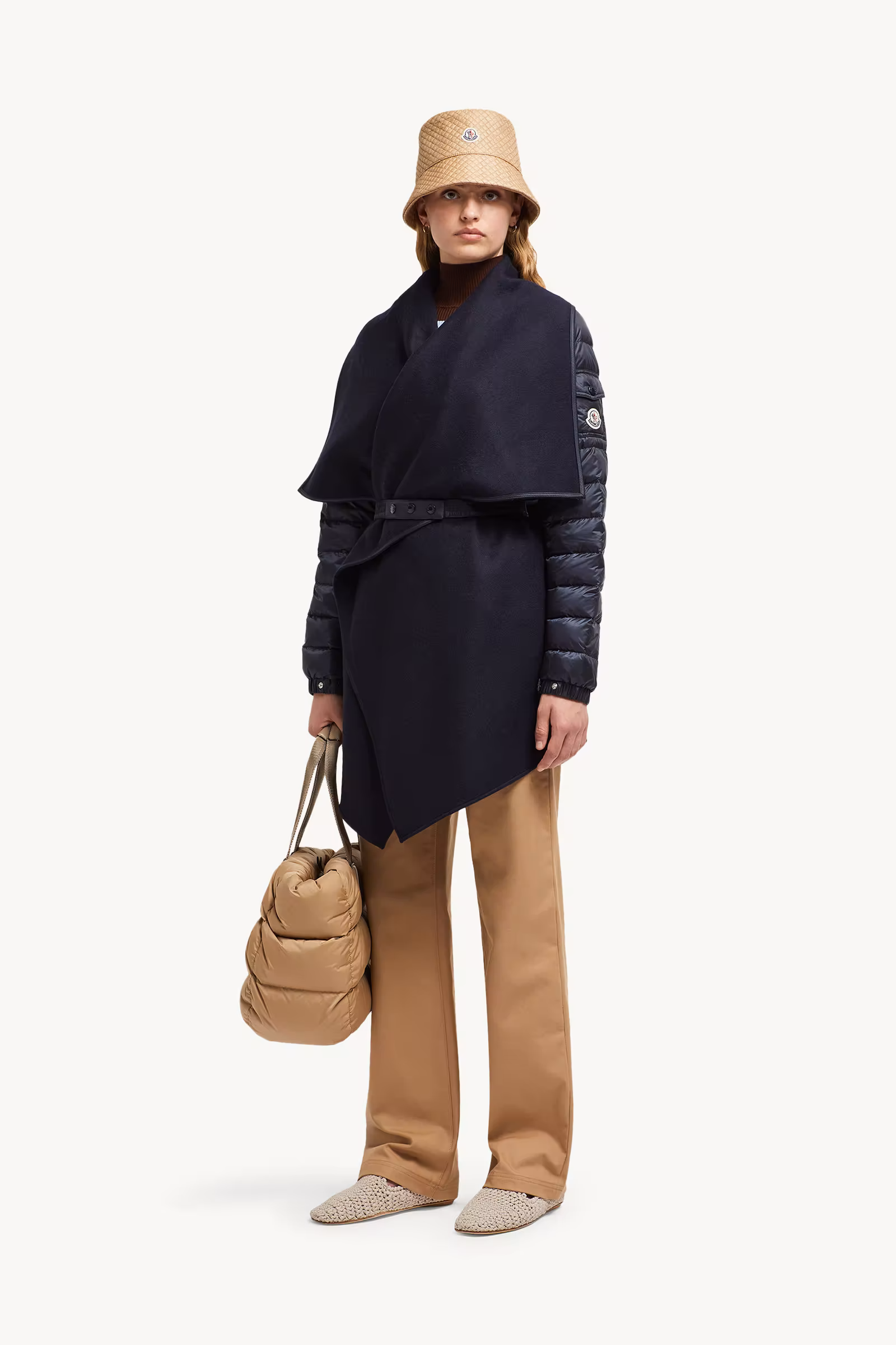 Padded Wool Felt Cape