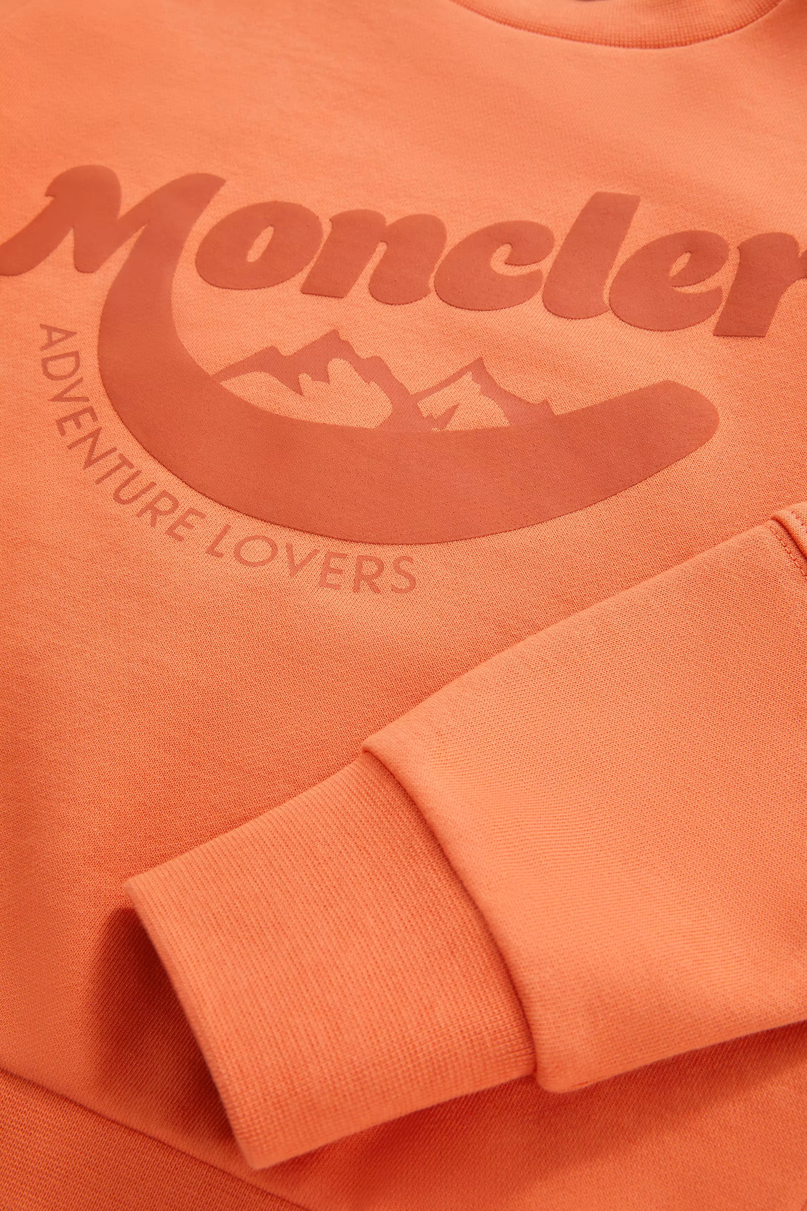 Mountain Logo Cotton Sweatshirt