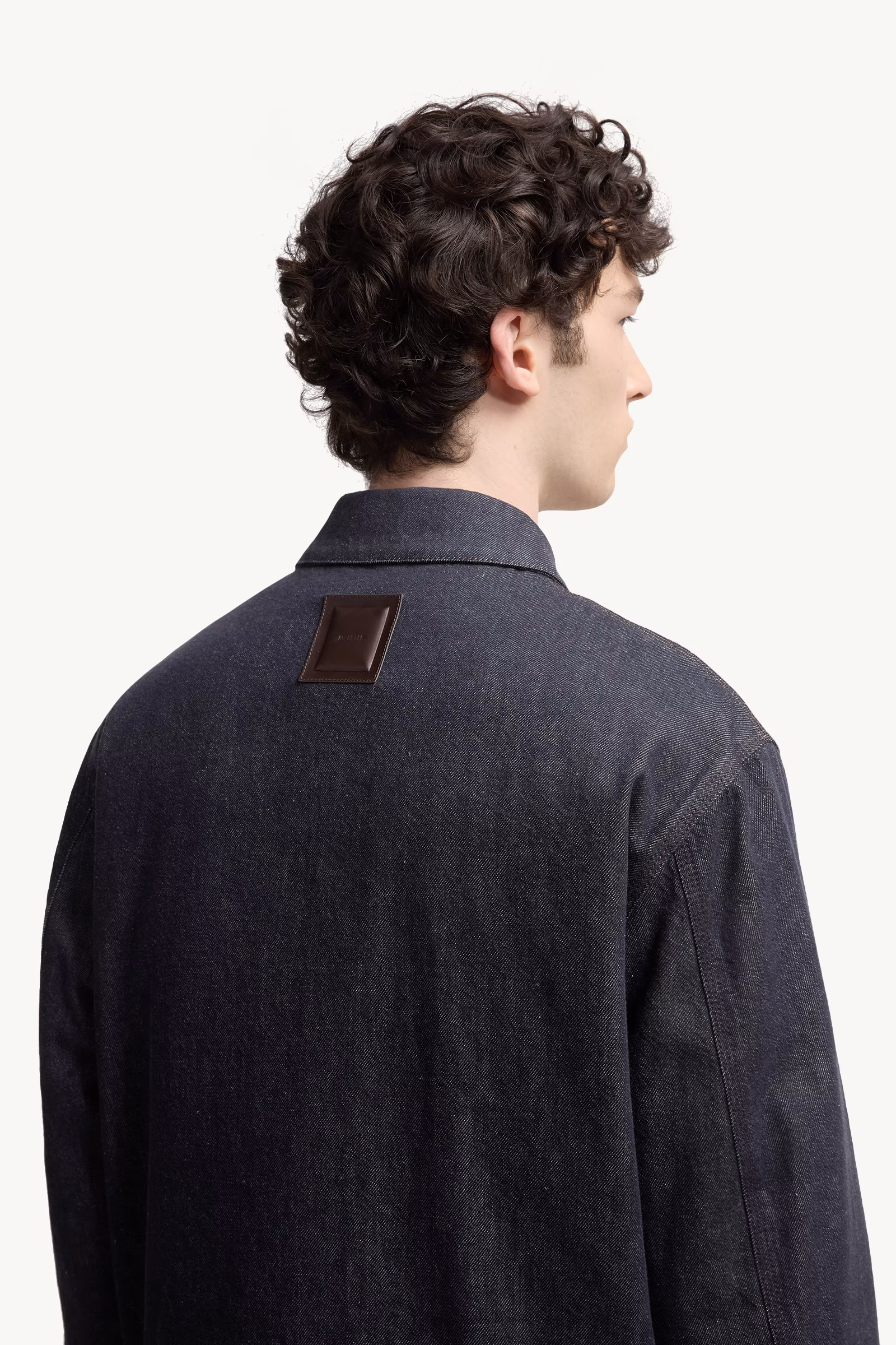 Ormoy Denim Down Shirt Jacket