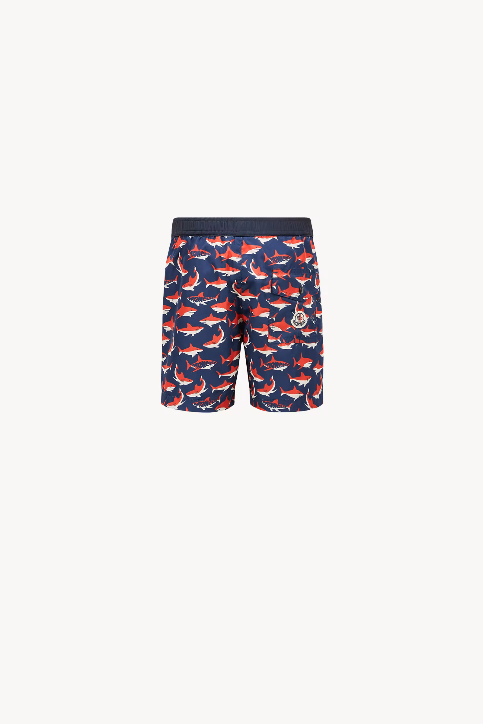 Shark Print Swim Shorts