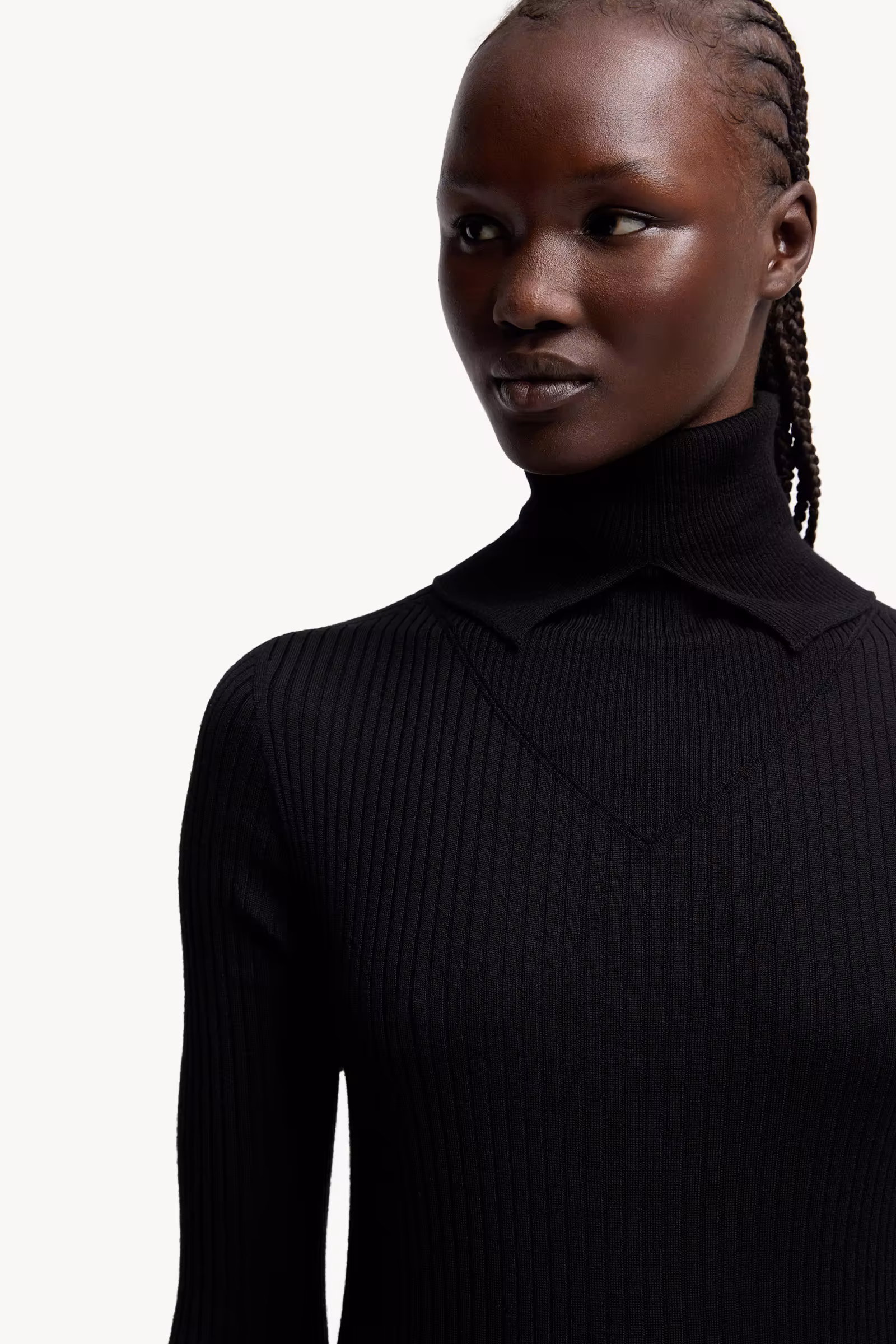 Moncler x EE72 by Edward Enninful Wool Turtleneck Sweater