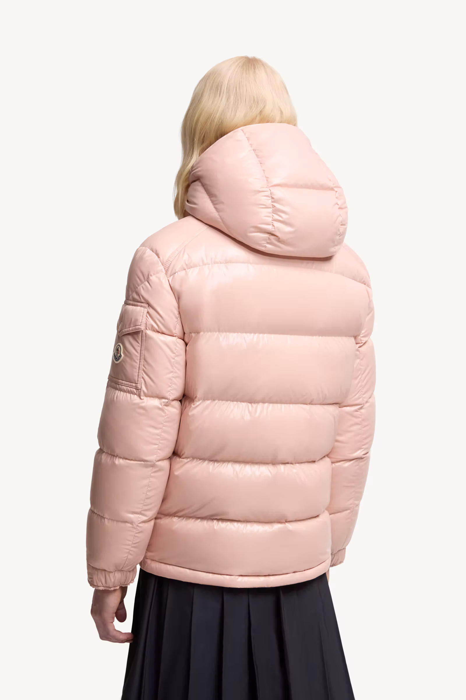 Maire Hooded Short Down Jacket