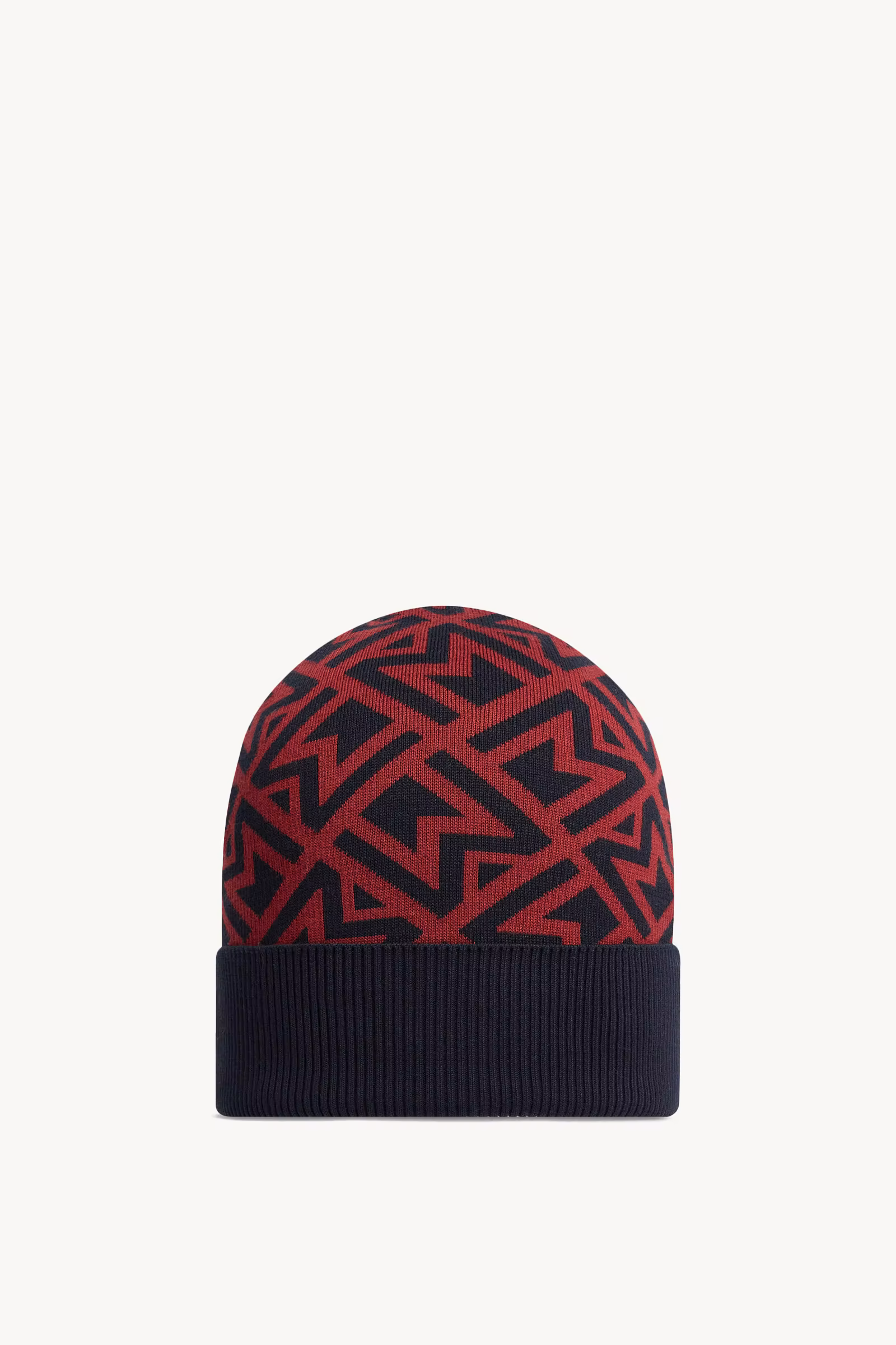 Monogram Jacquard Cotton Beanie