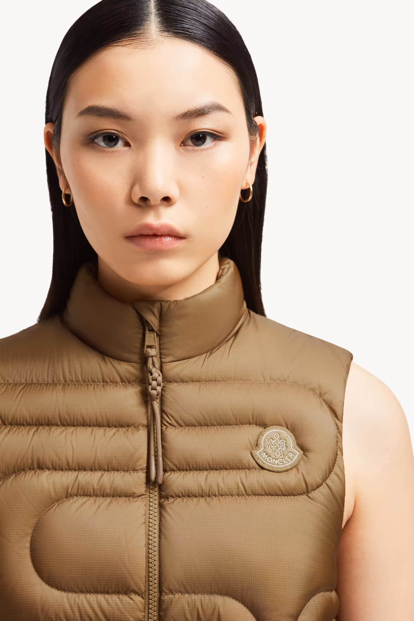 Xihu Snake-Quilted Down Vest