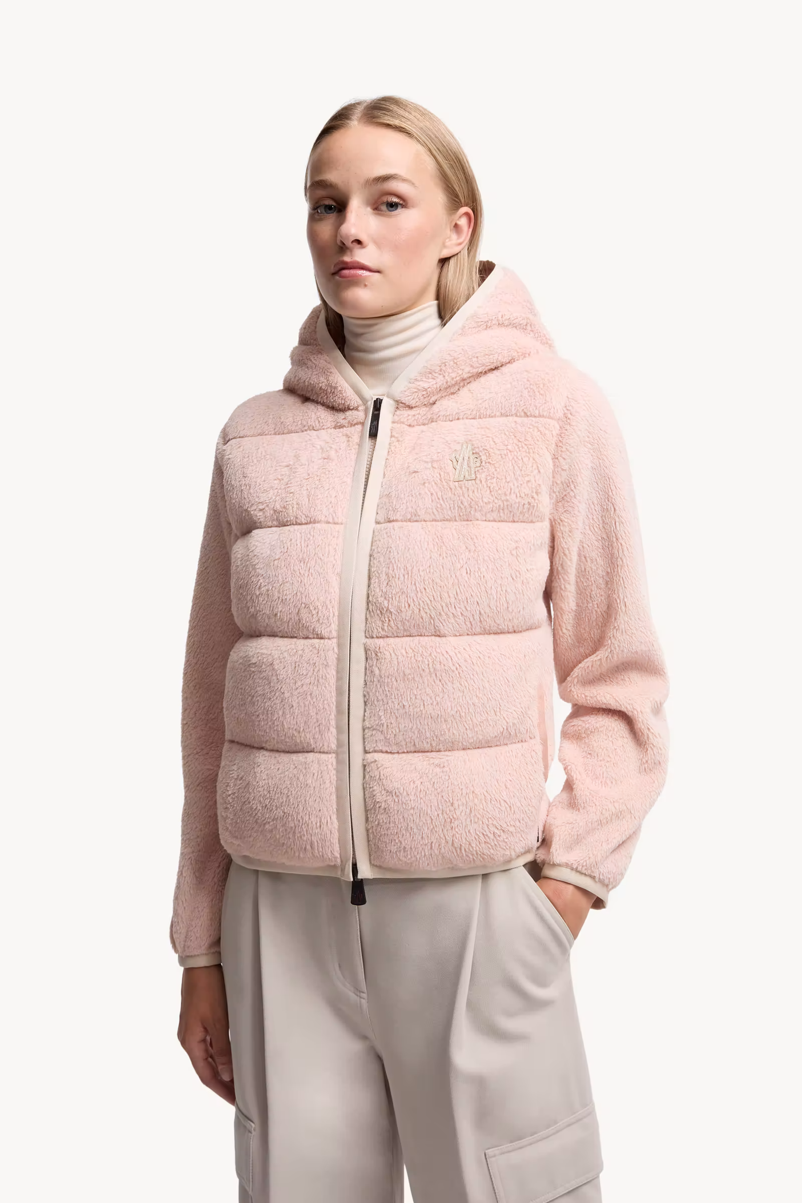 Padded Polartec® Zip-Up Hoodie