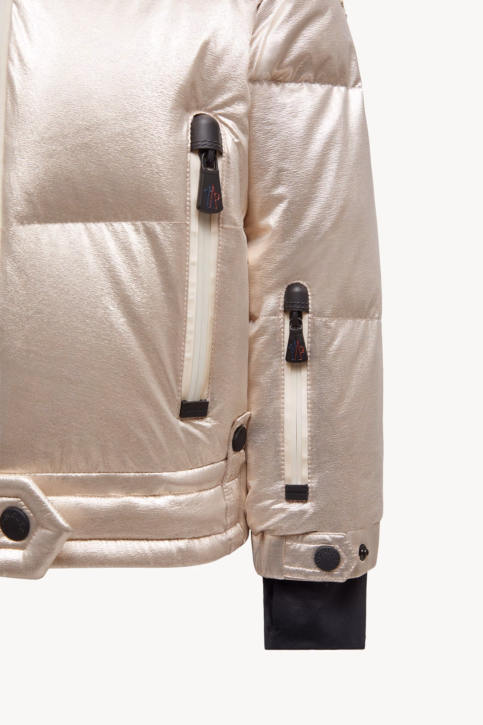 Violette Metallic Down Jacket