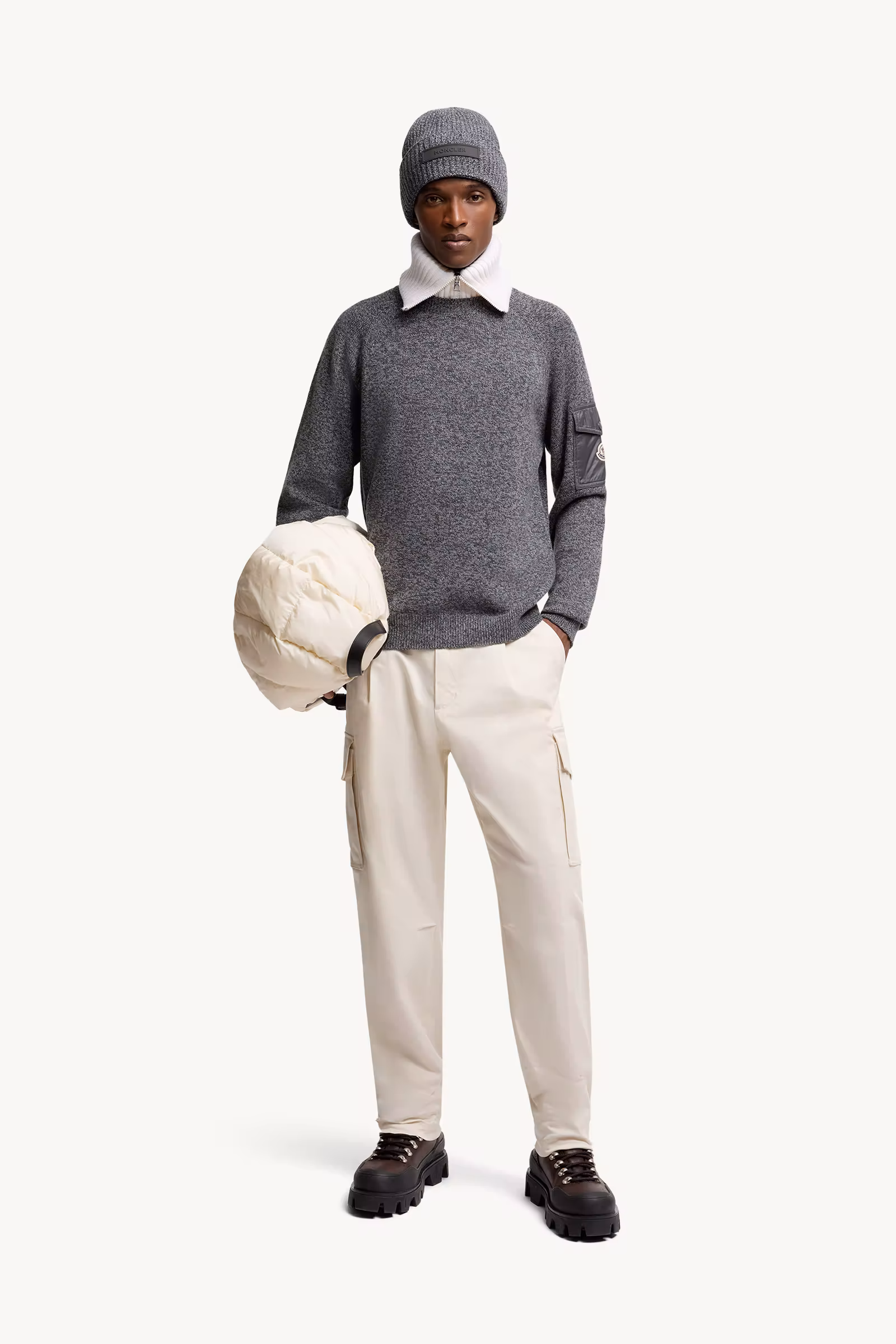 Mouliné Wool & Cashmere Sweater