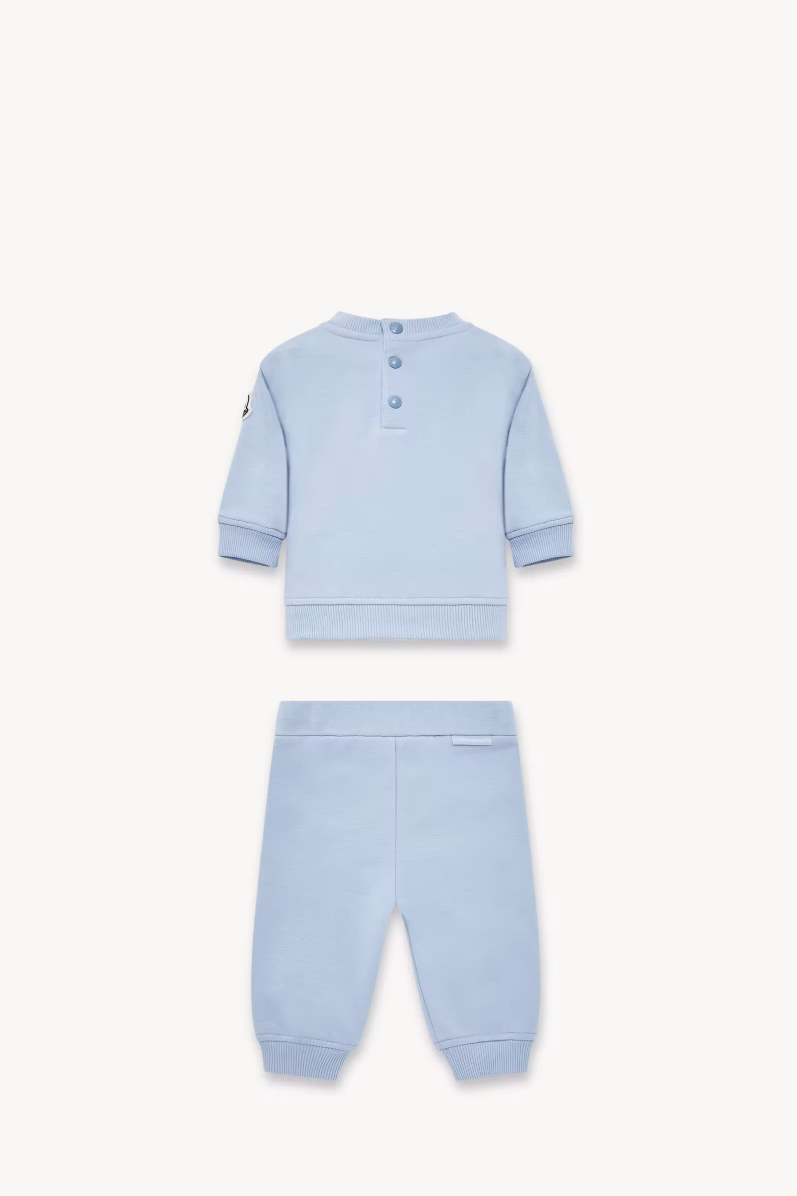 Embroidered Logo Cotton Sweatsuit Set