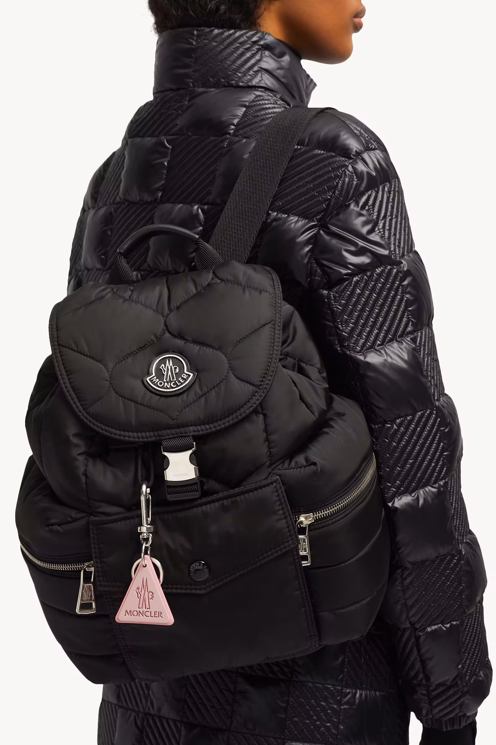 Leather Logo Key Ring