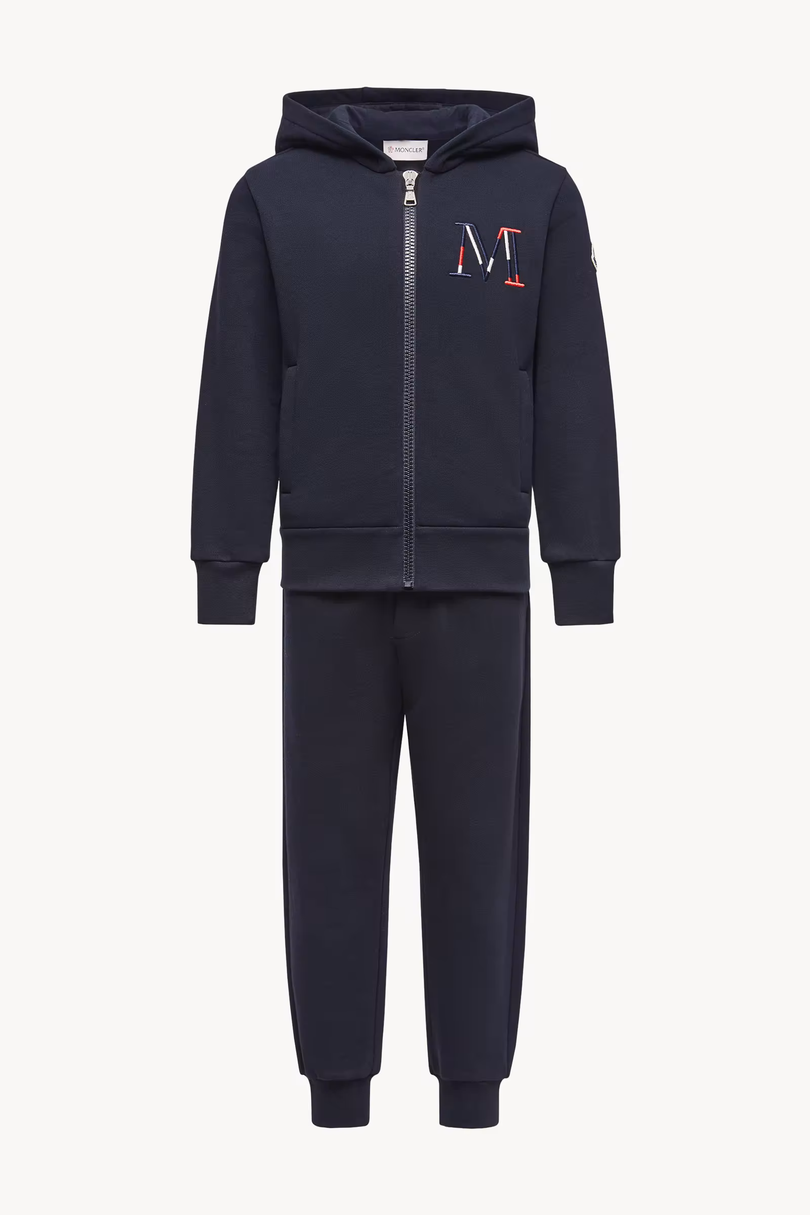 Embroidered Logo Cotton Sweatsuit Set