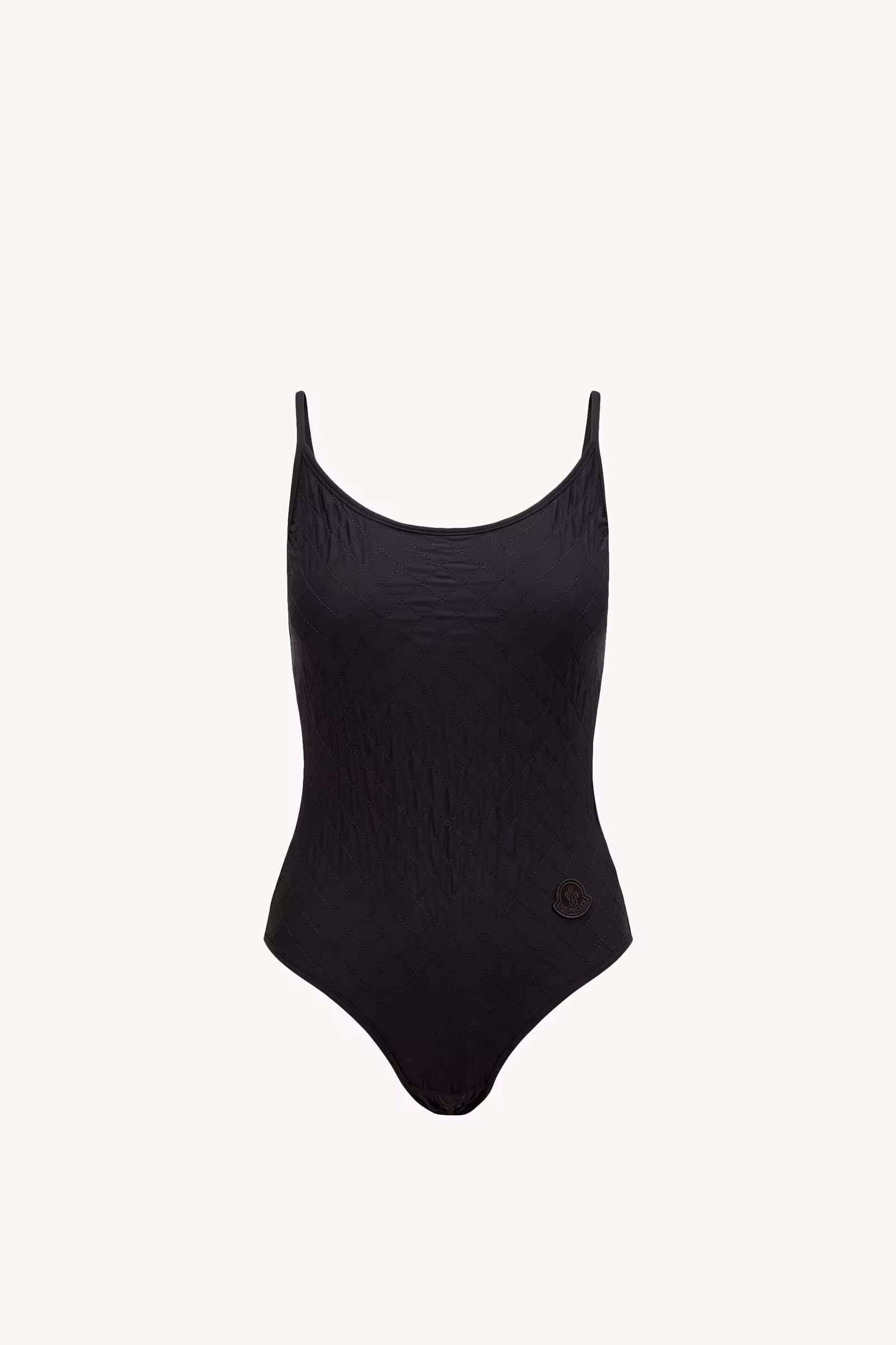 Diamond-Quilted Swimsuit
