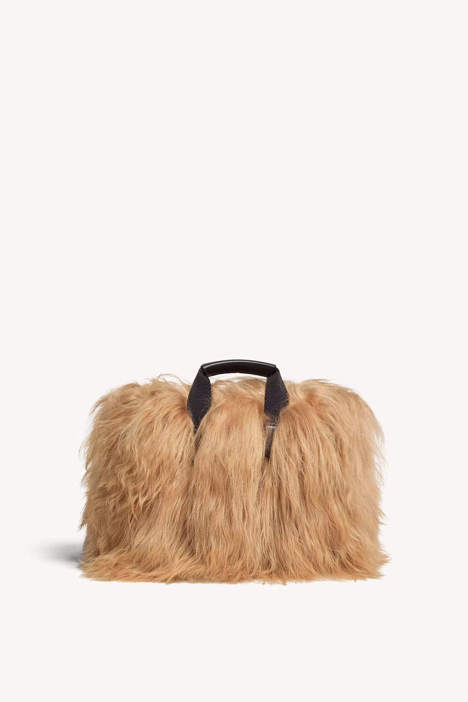 Micro Caradoc Shearling Tote Bag
