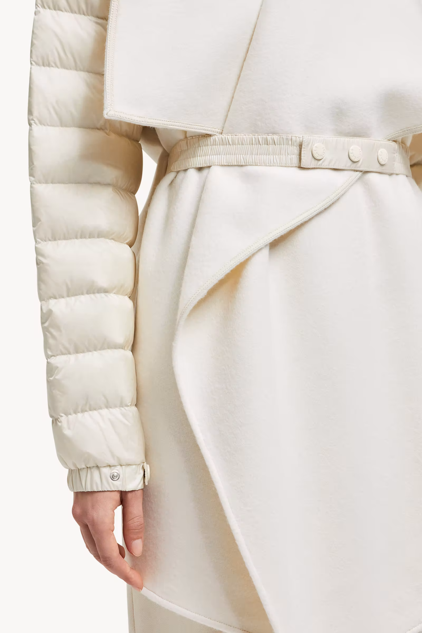 Padded Wool Felt Cape