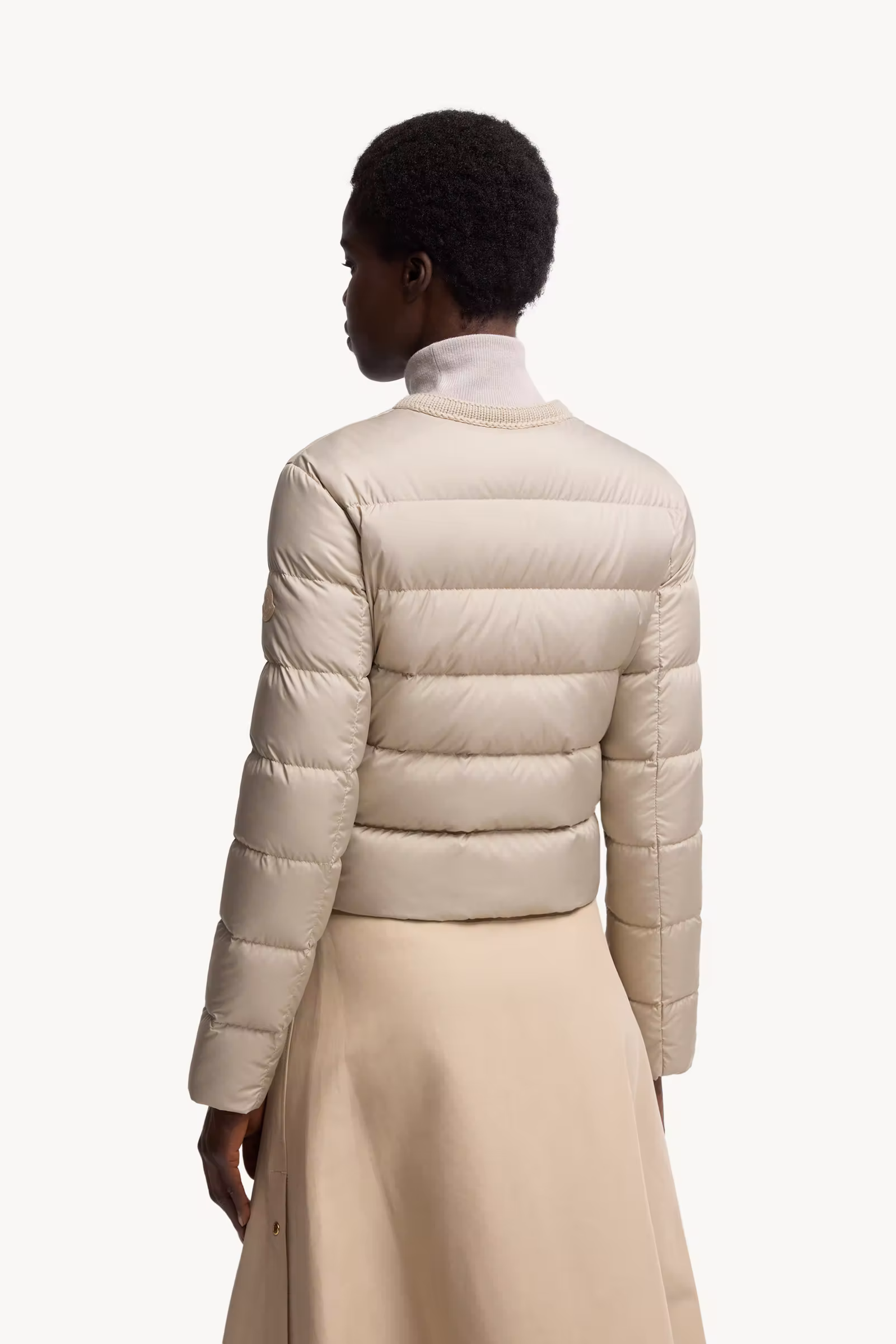Mauvezin Wool-Trimmed Short Down Jacket