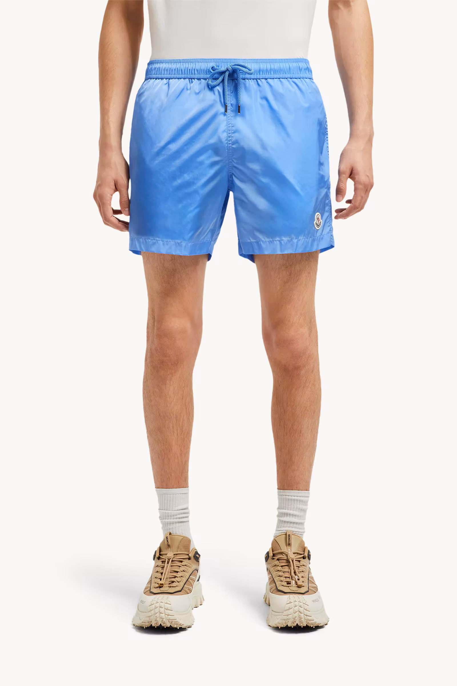 Logo Patch Swim Shorts