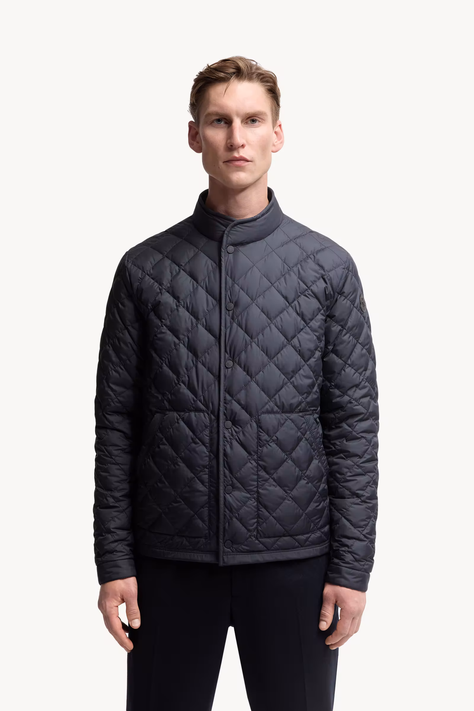 Oise Diamond-Quilted Short Down Jacket