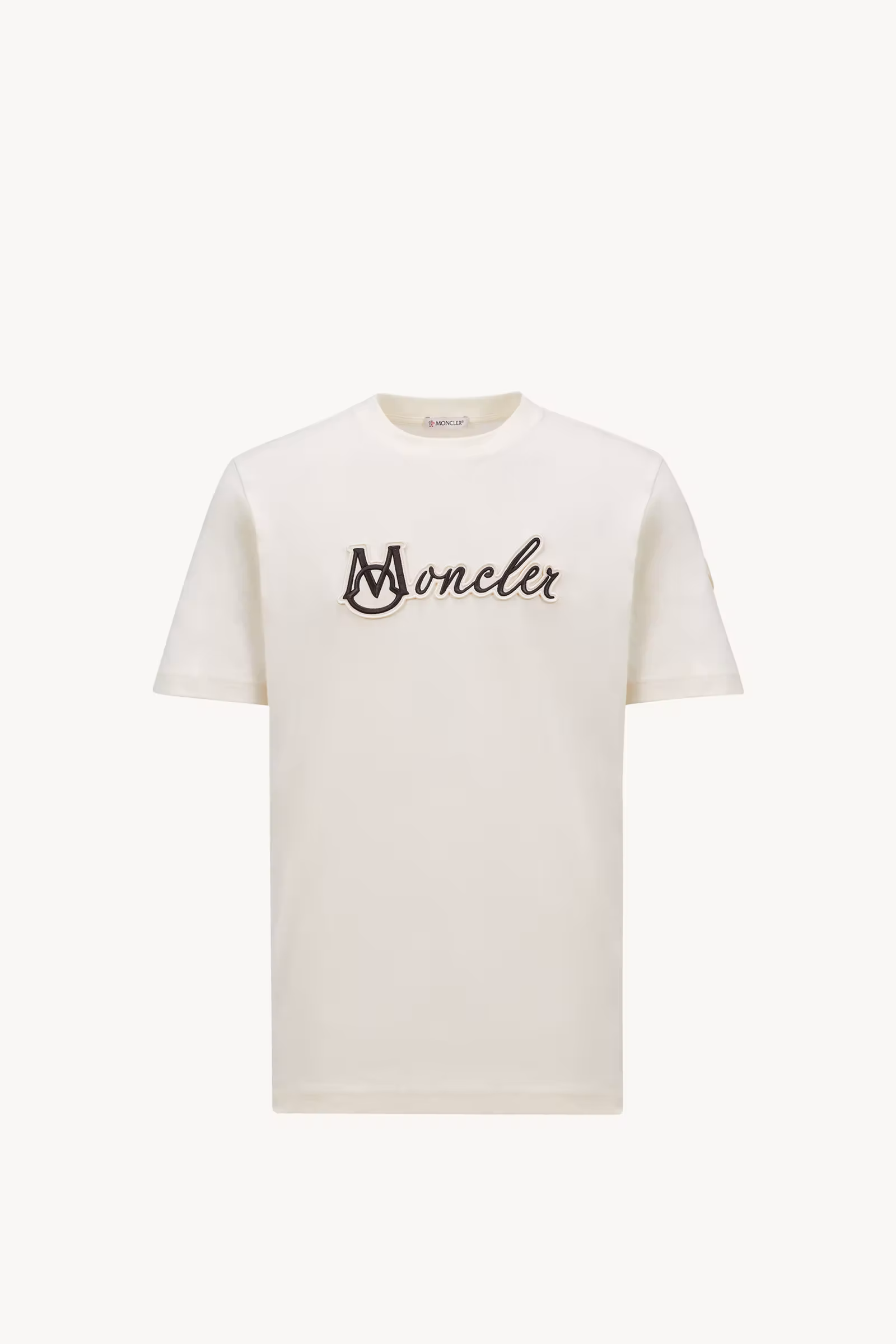 Embroidered Varsity Logo Cotton T-shirt