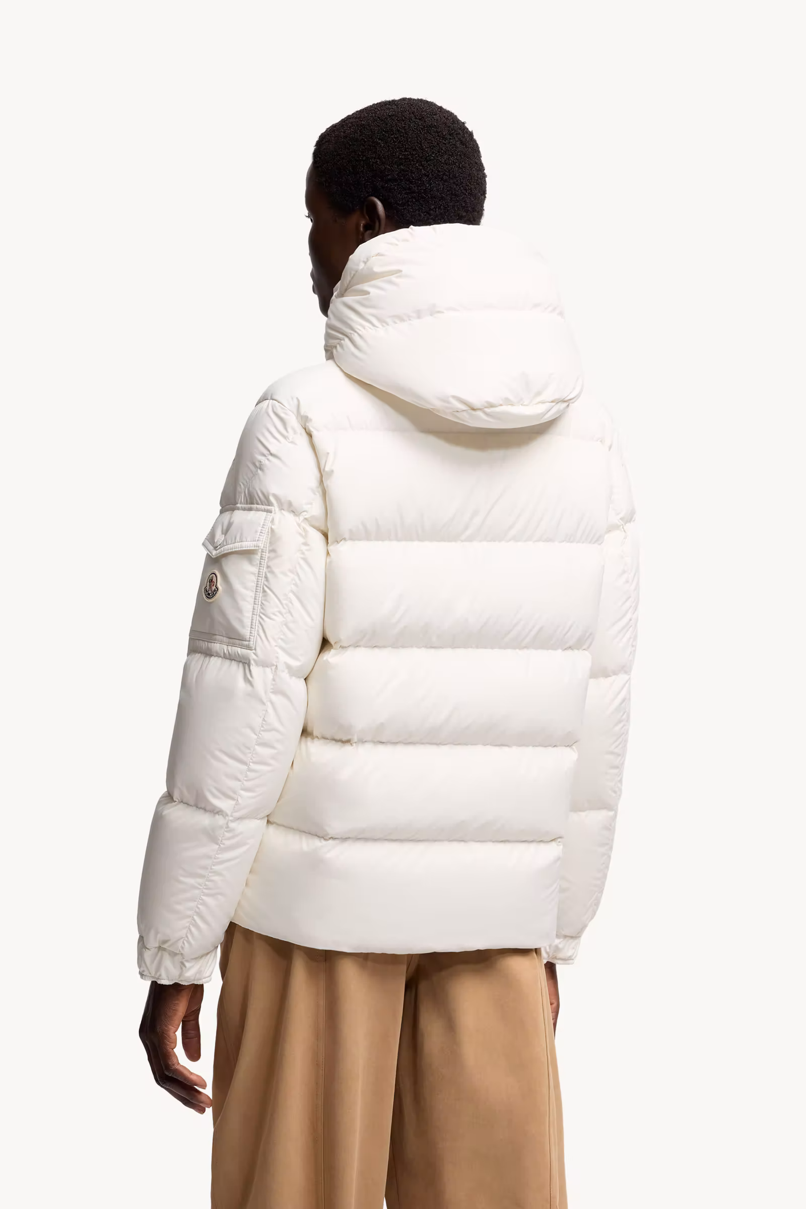 Moncler Maya 70 Hooded Short Down Jacket