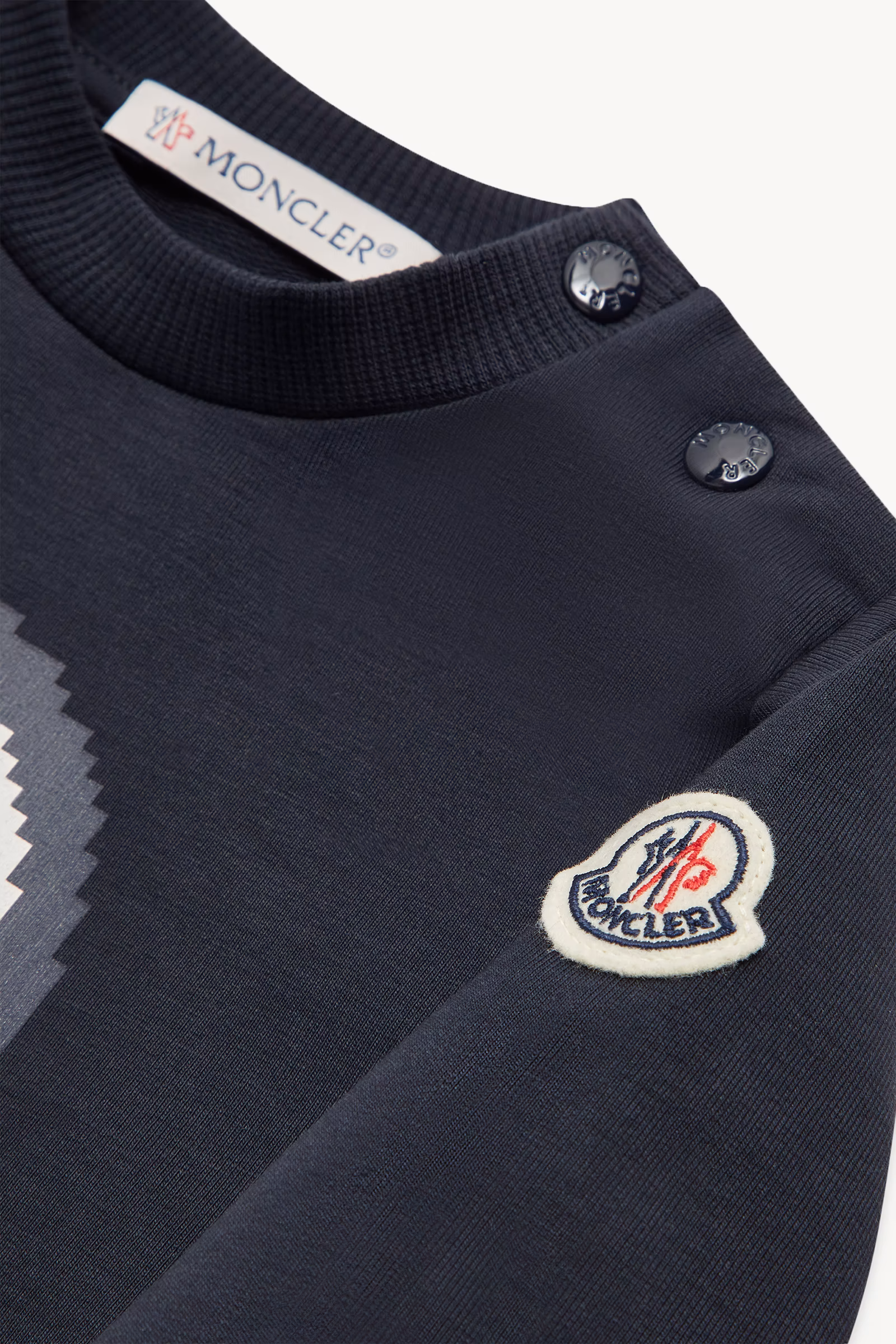 Pixel Logo Cotton Sweatsuit Set